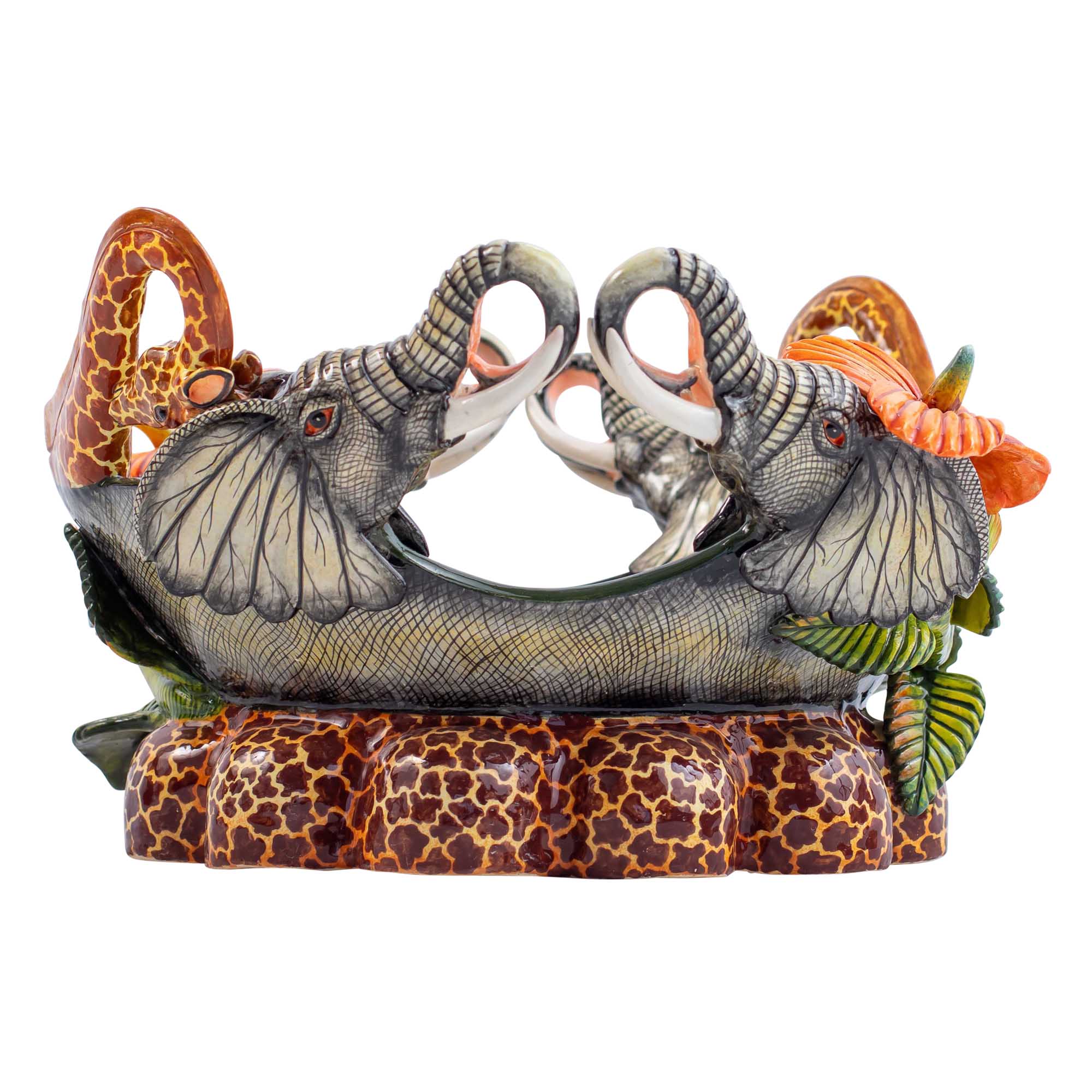 Elephant & giraffe bowl