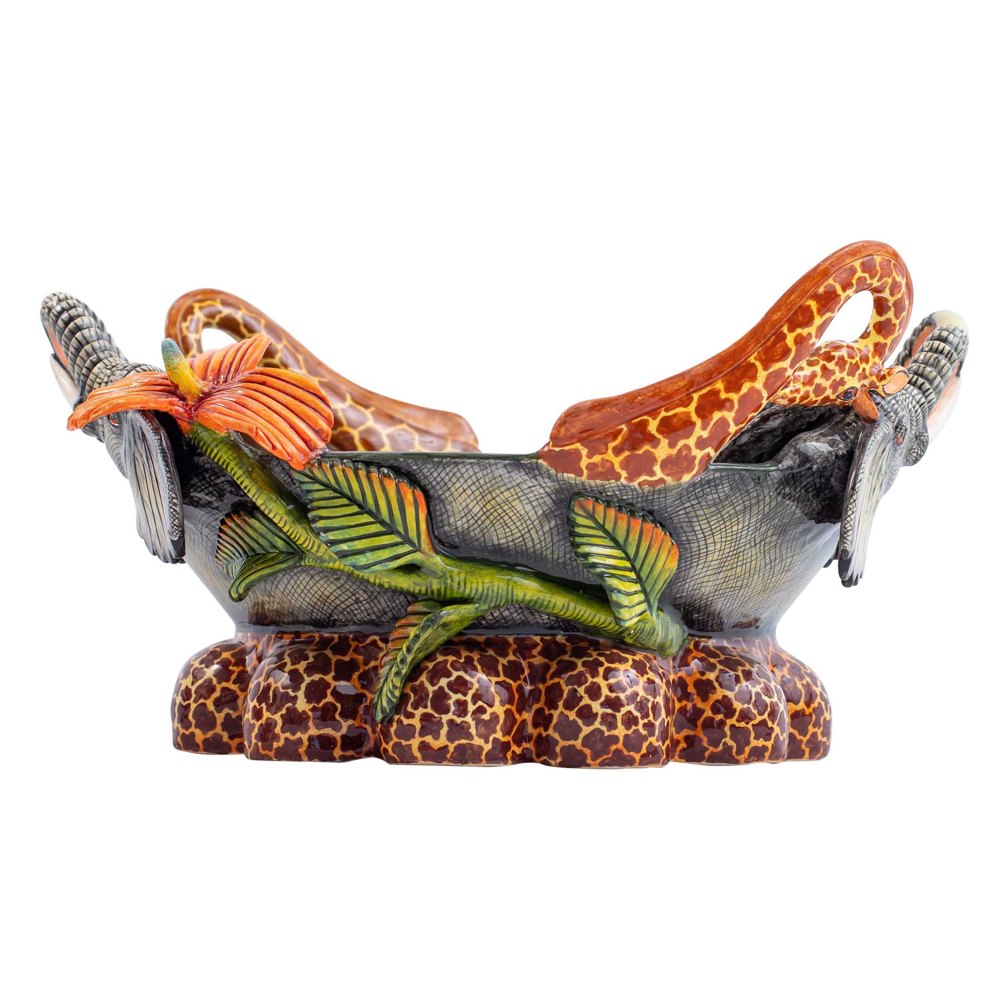 Elephant & giraffe bowl