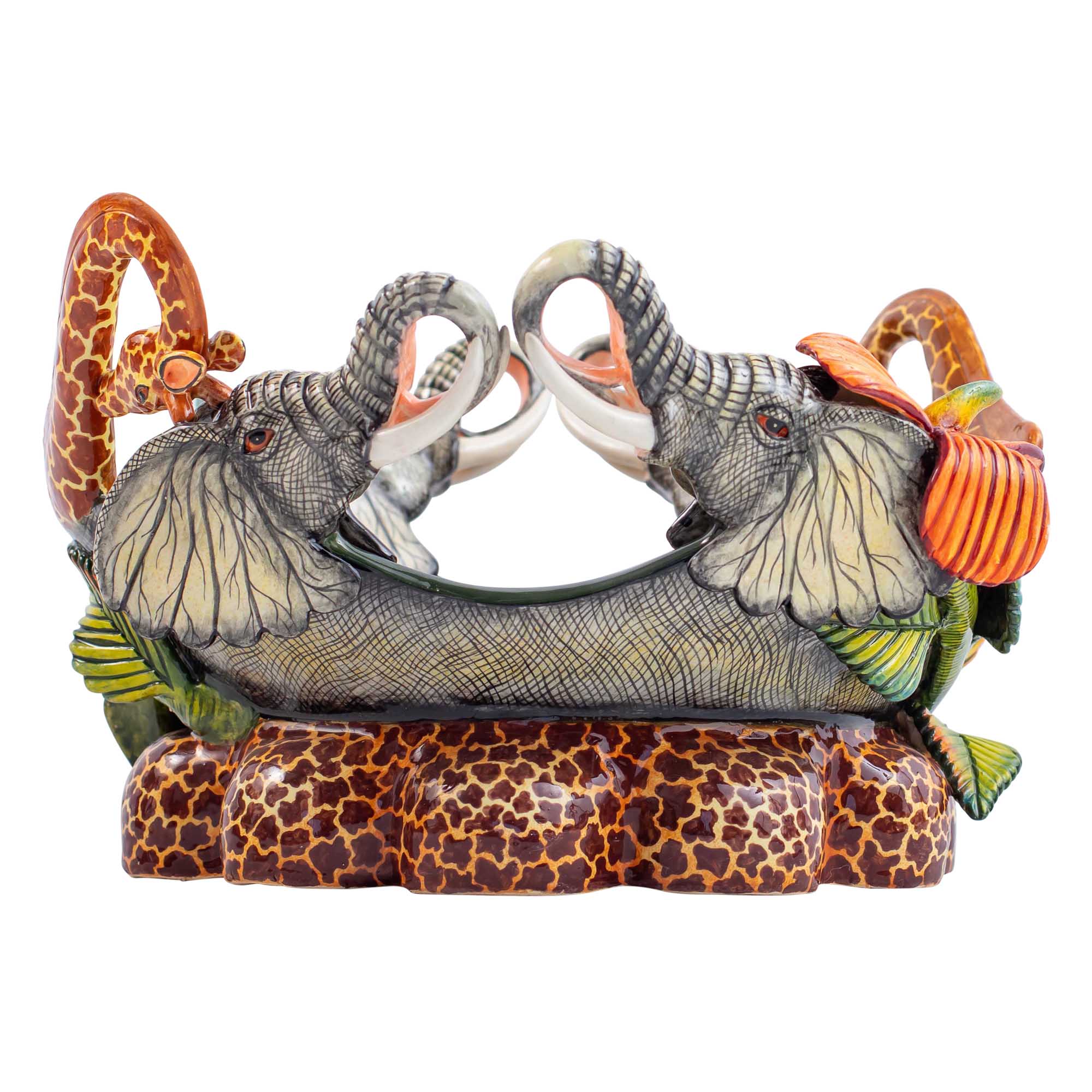Elephant & giraffe bowl