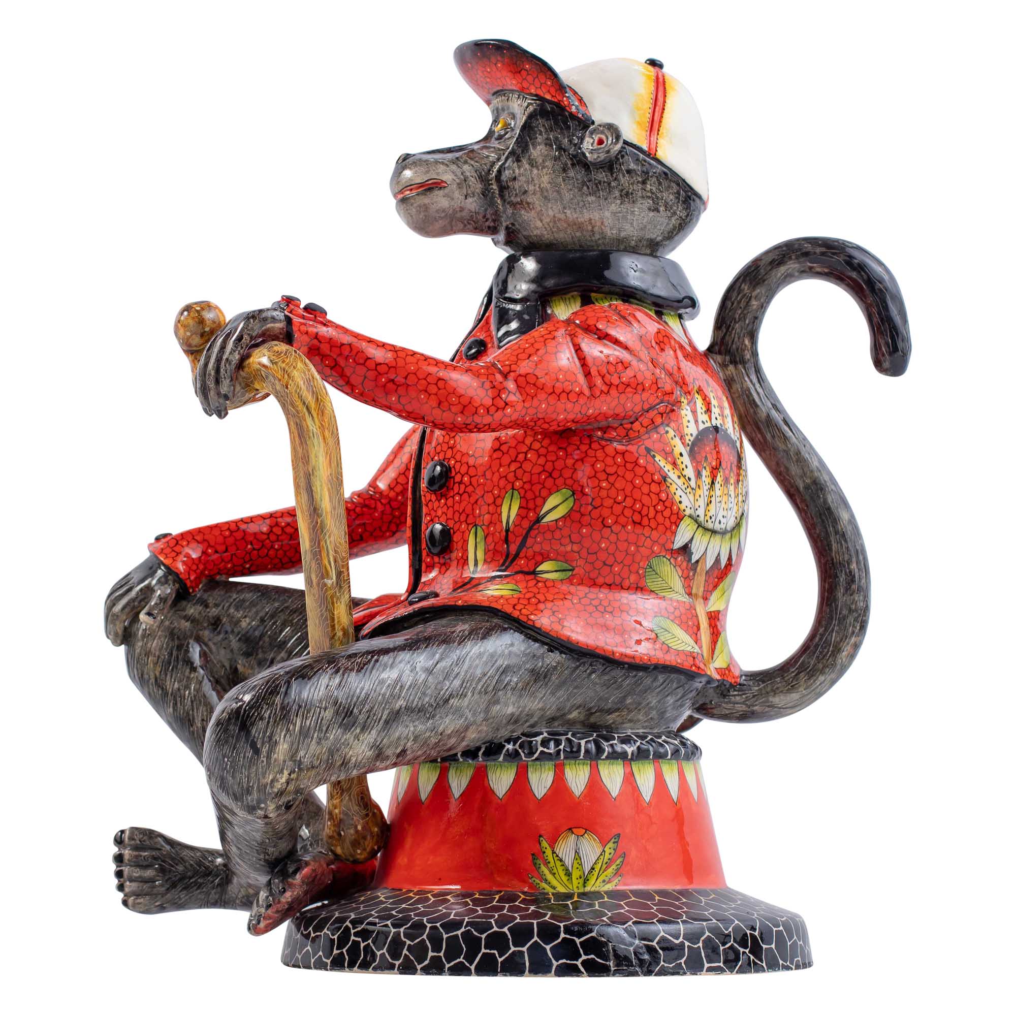 Monkey urn