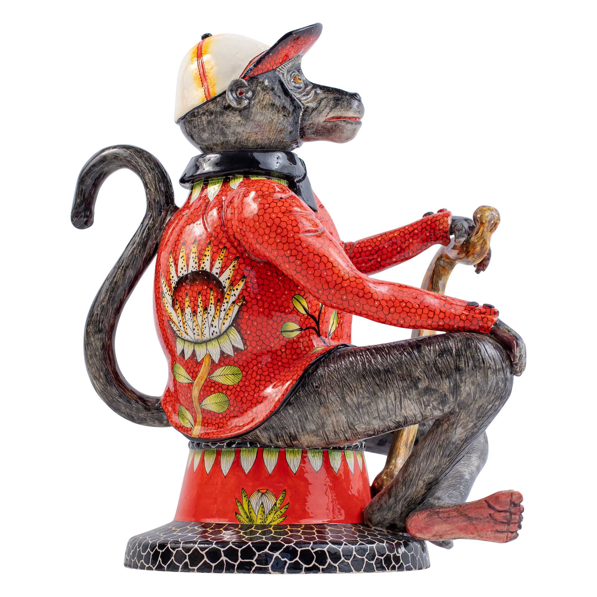 Monkey urn