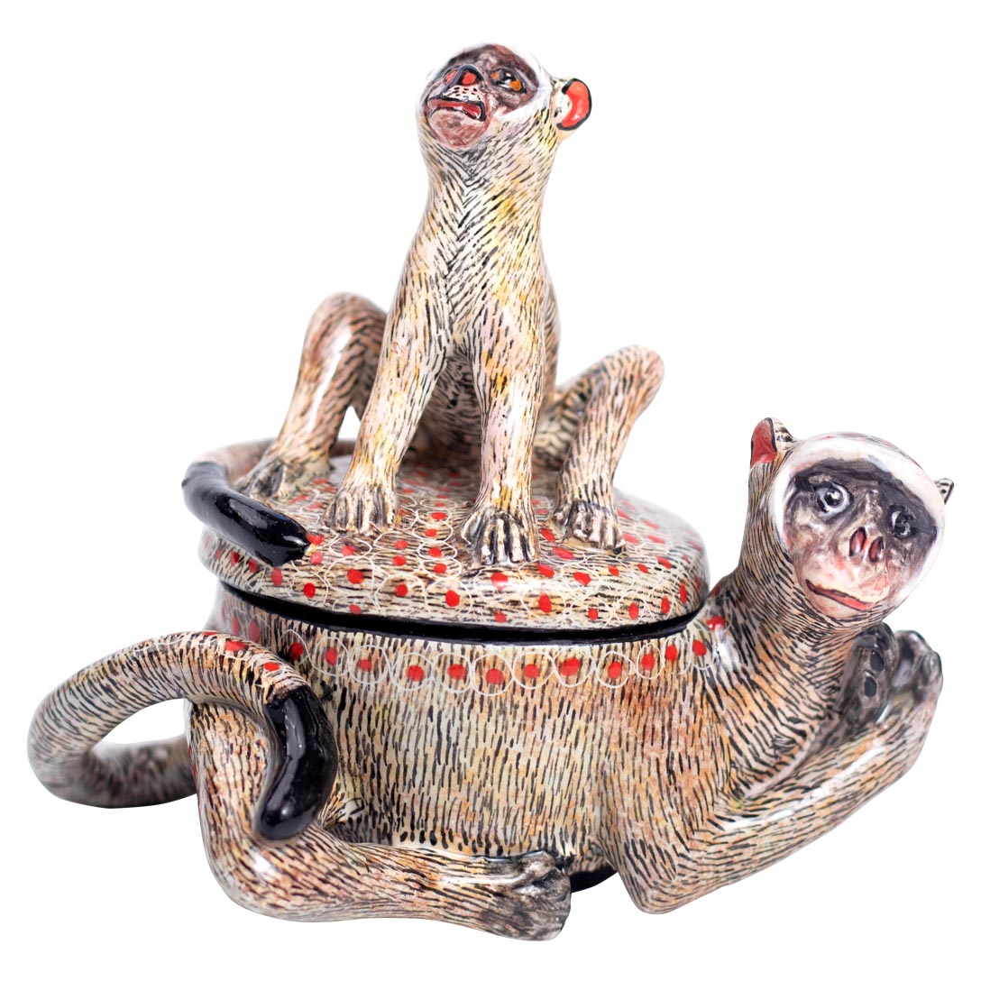 Monkey jewelry box