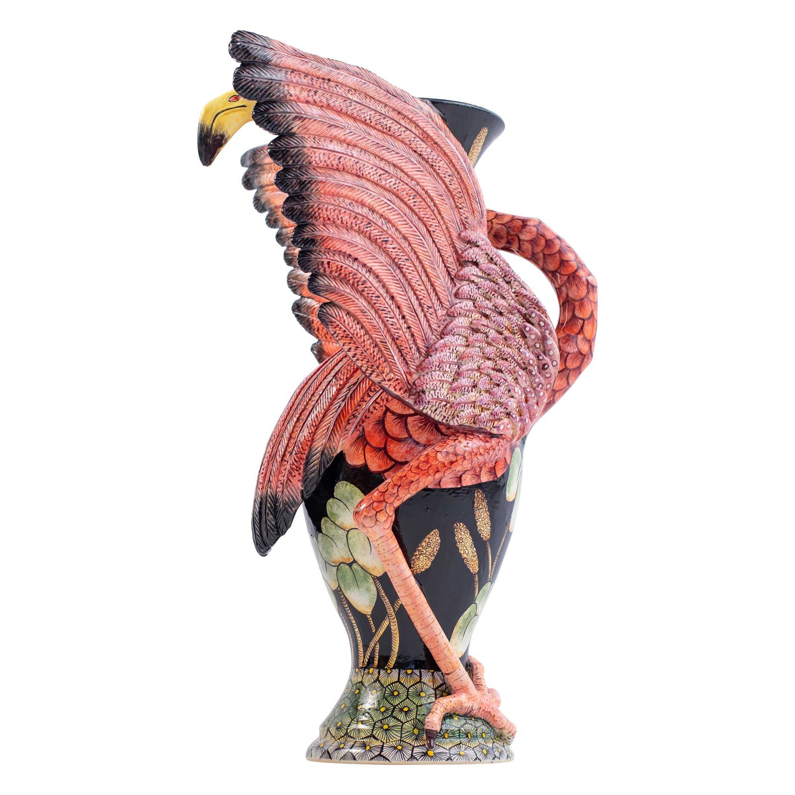 Flamingo vase