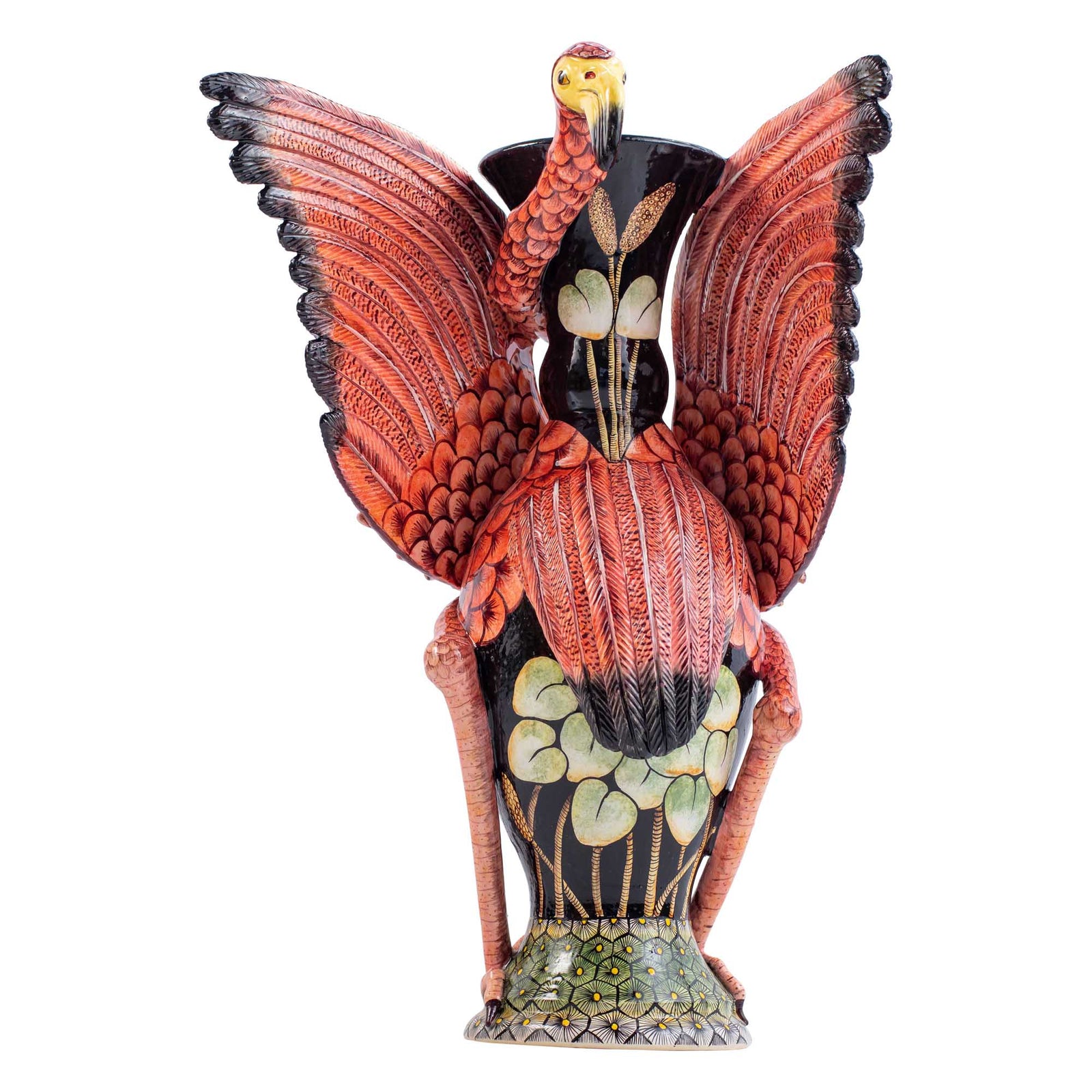 Flamingo vase