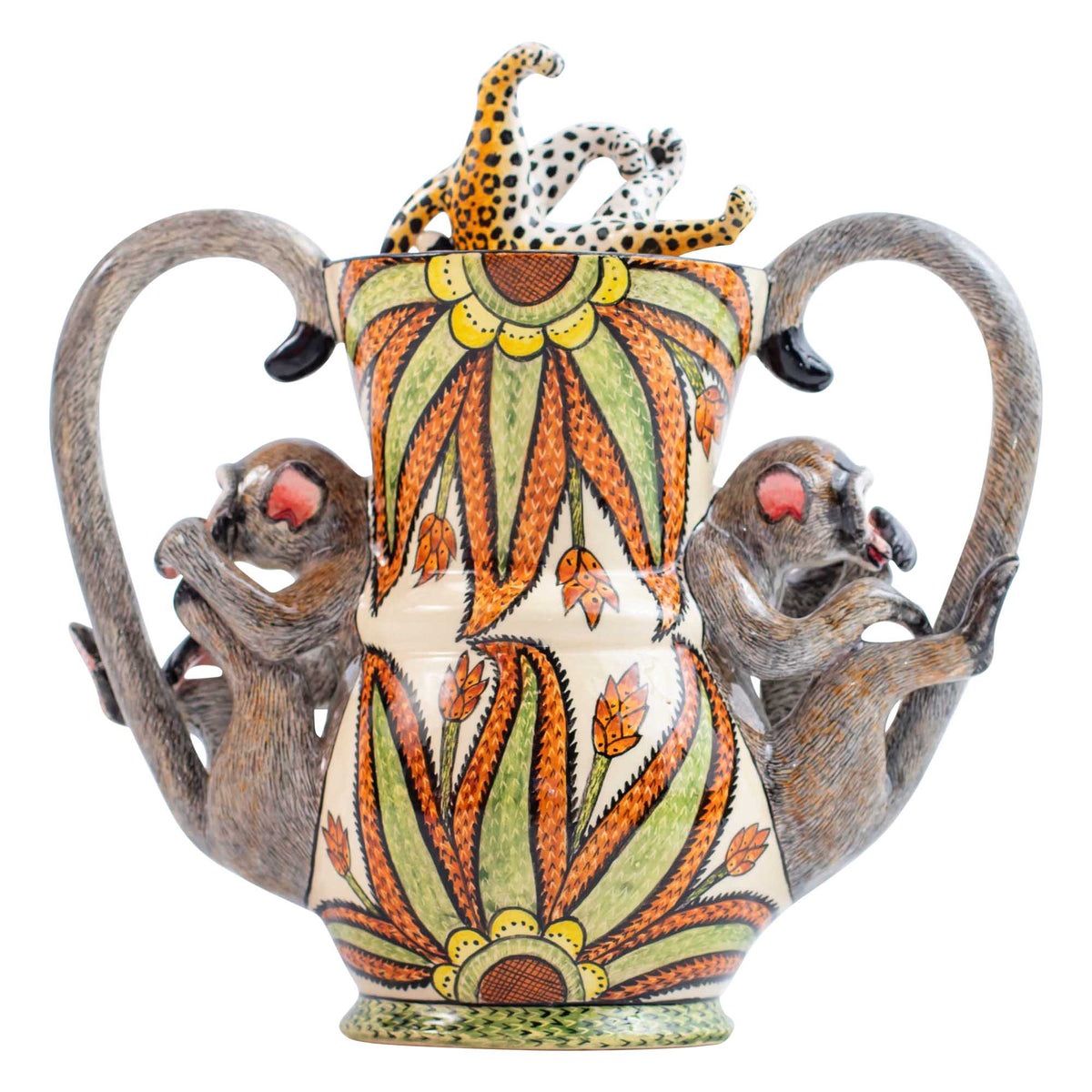 Monkey vase