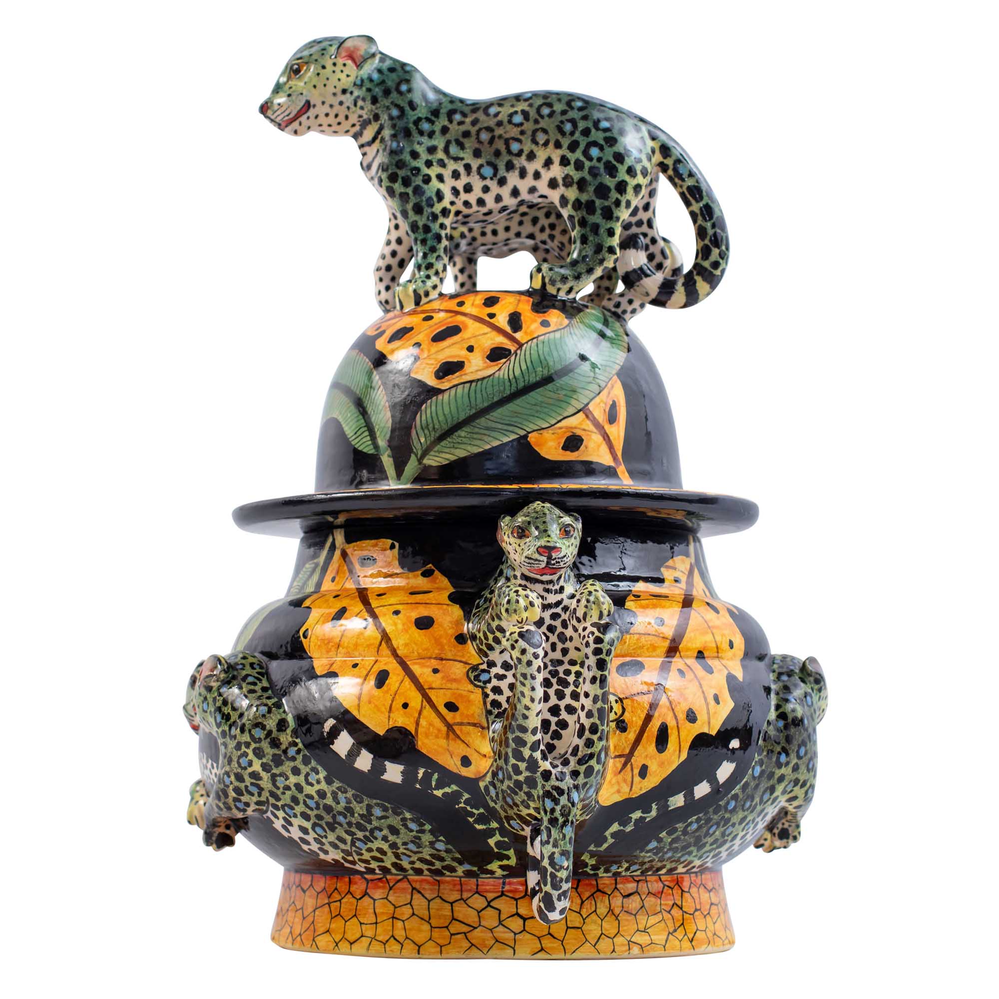 Leopard tureen