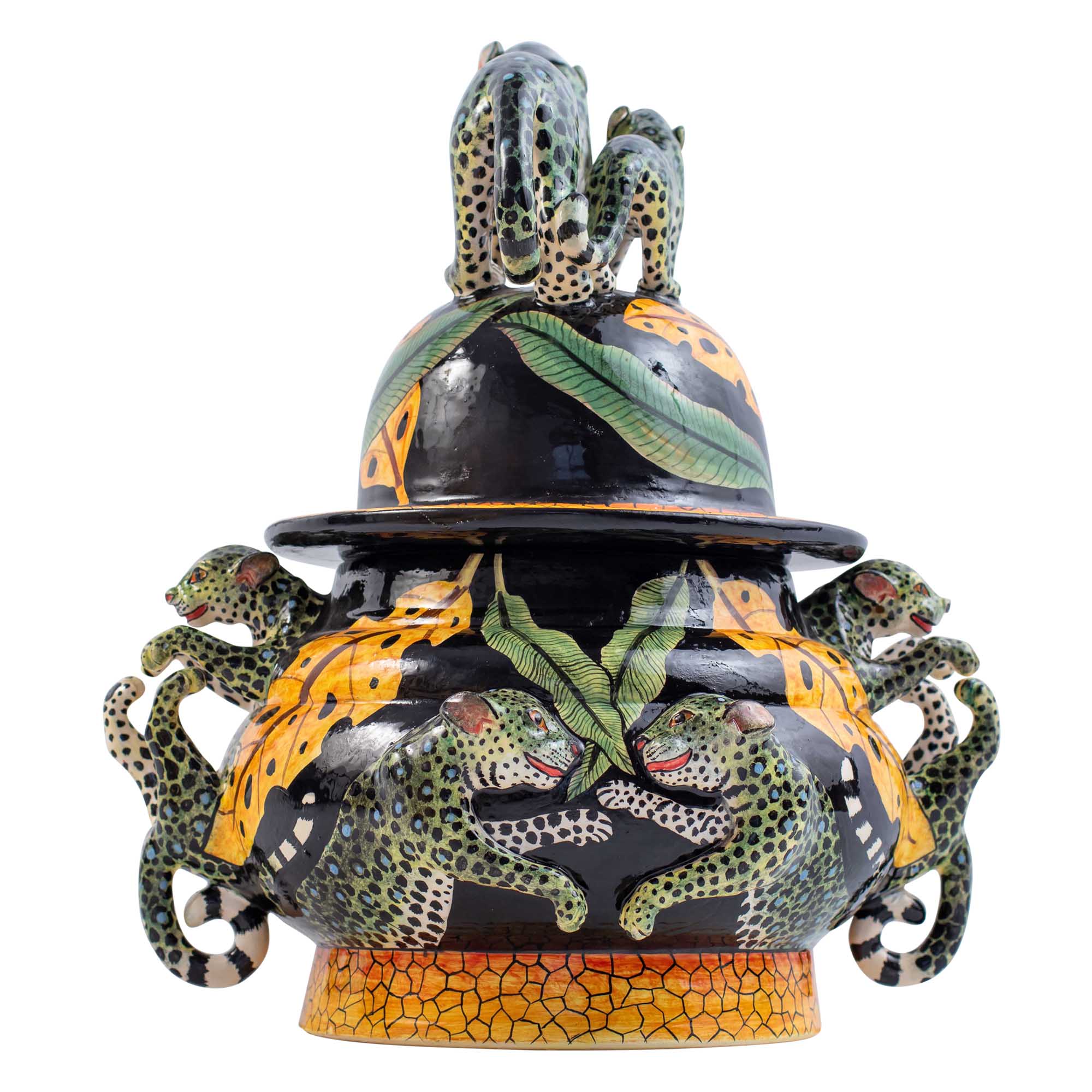 Leopard tureen