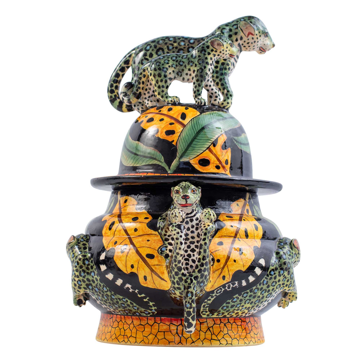 Leopard tureen