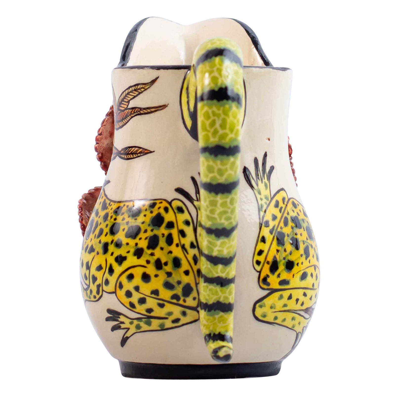 Frog & flower jug