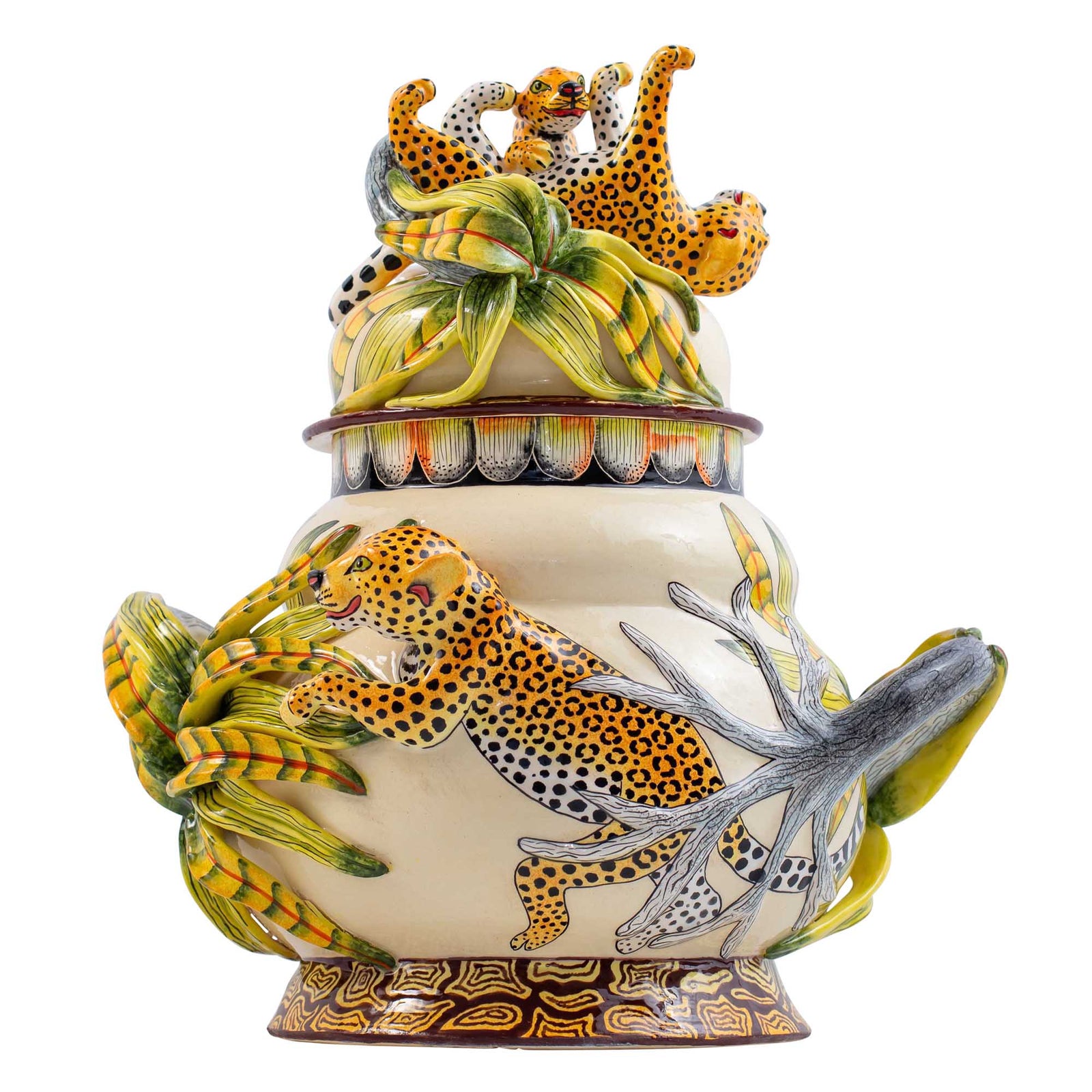 Leopard tureen