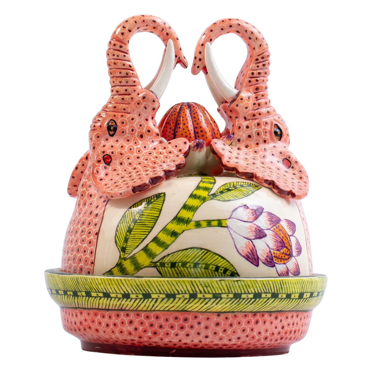 Elephant butterdish