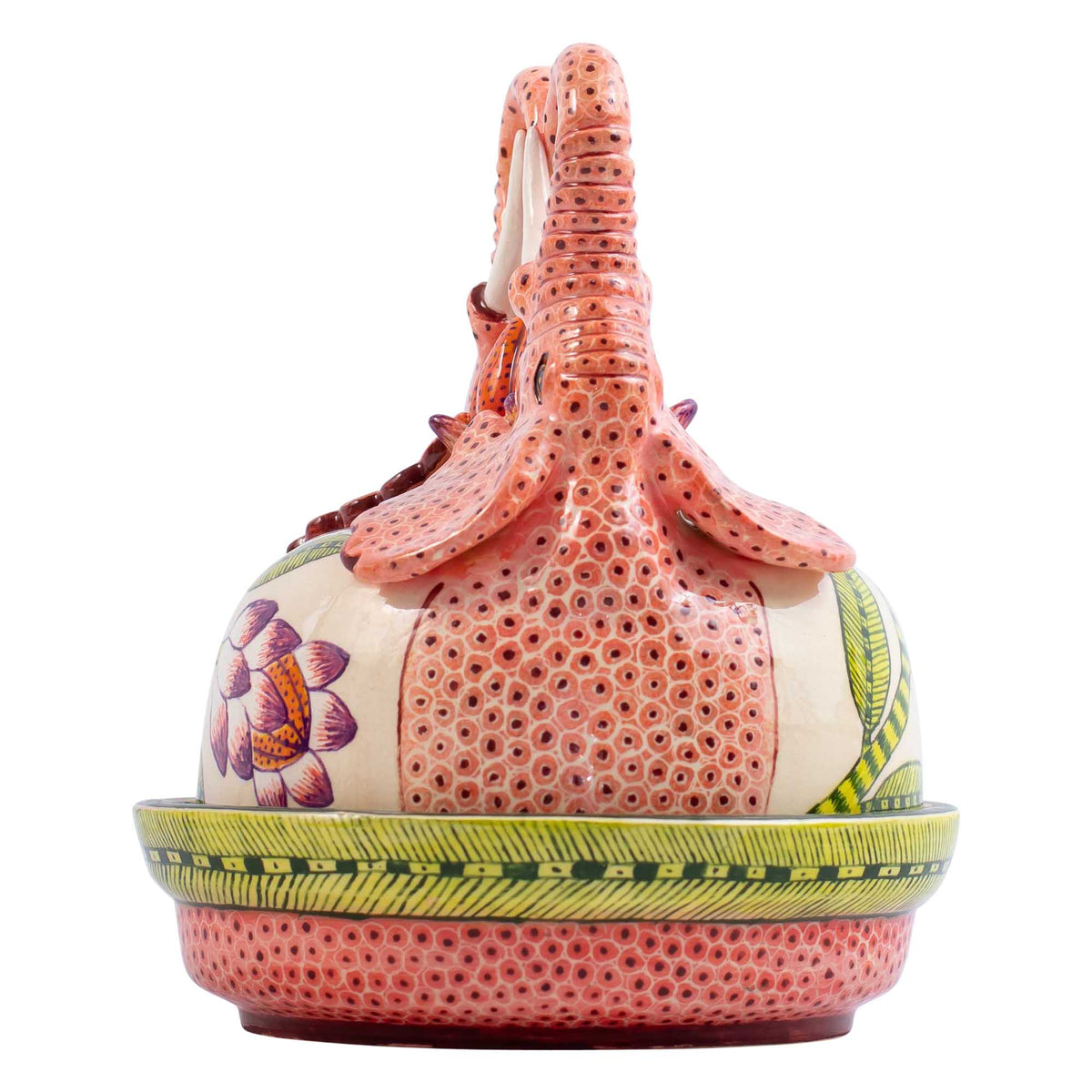 Elephant butterdish