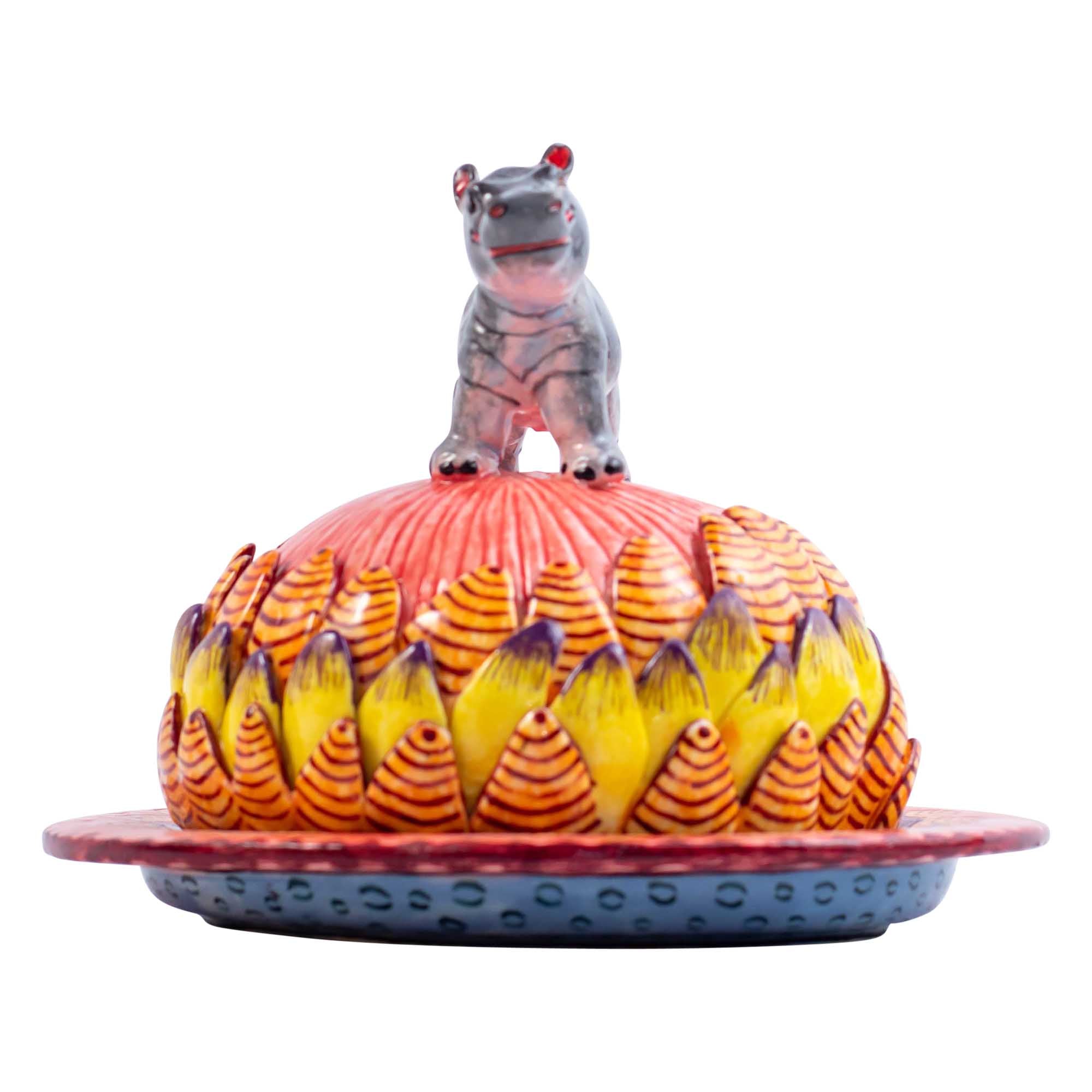 Hippo butterdish