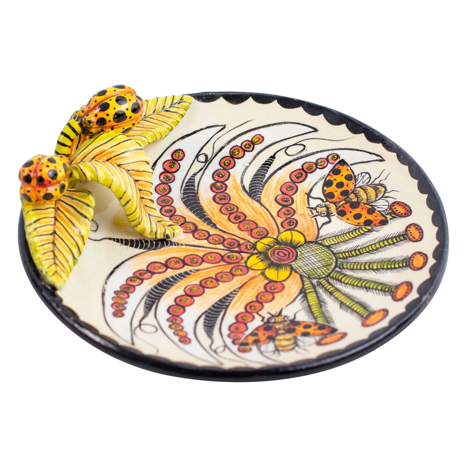 Bee coin dish