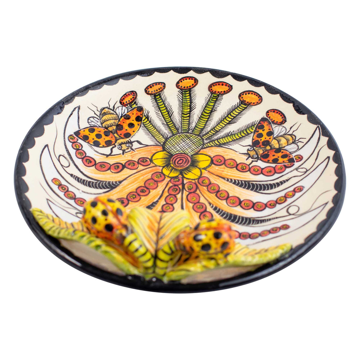 Bee coin dish