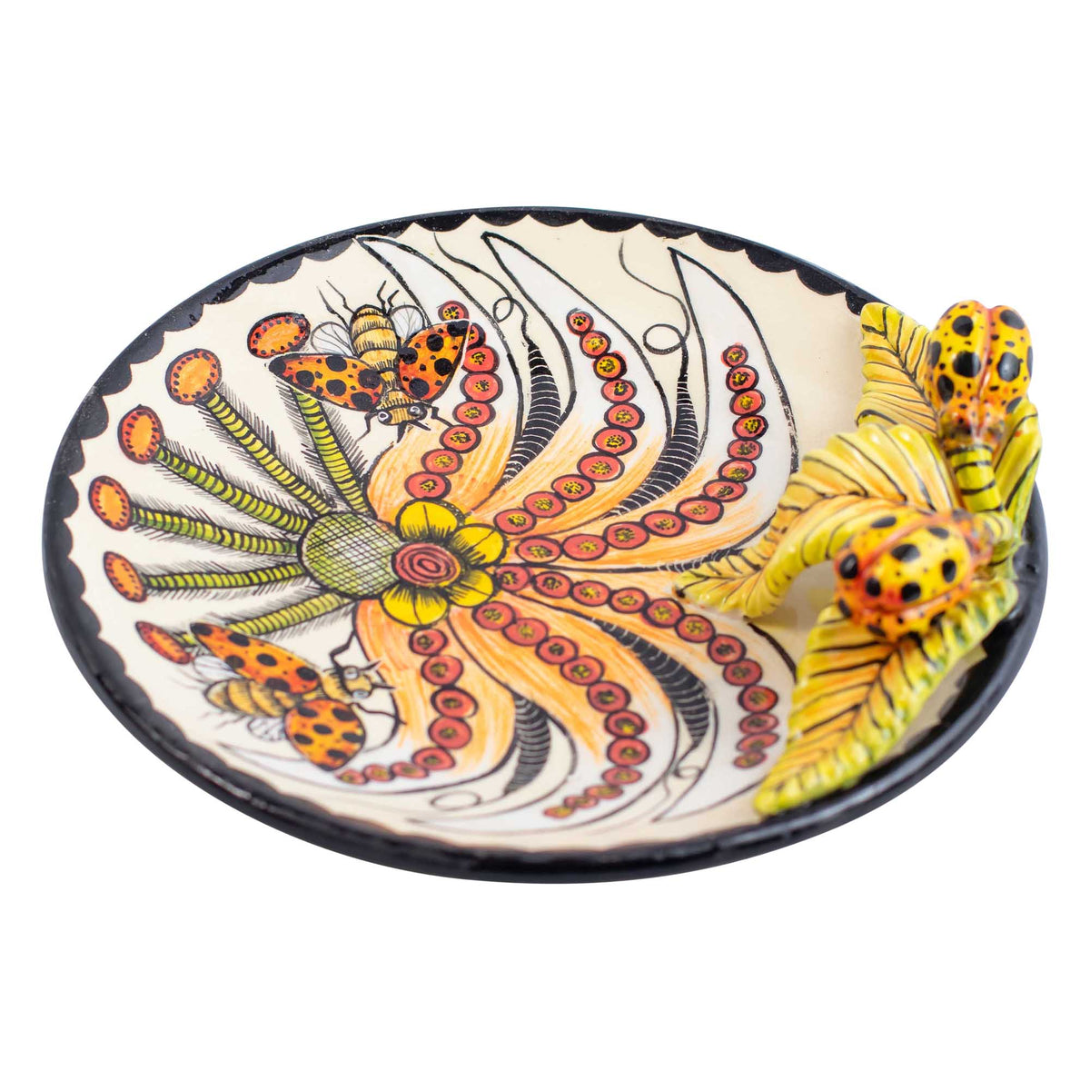 Bee coin dish