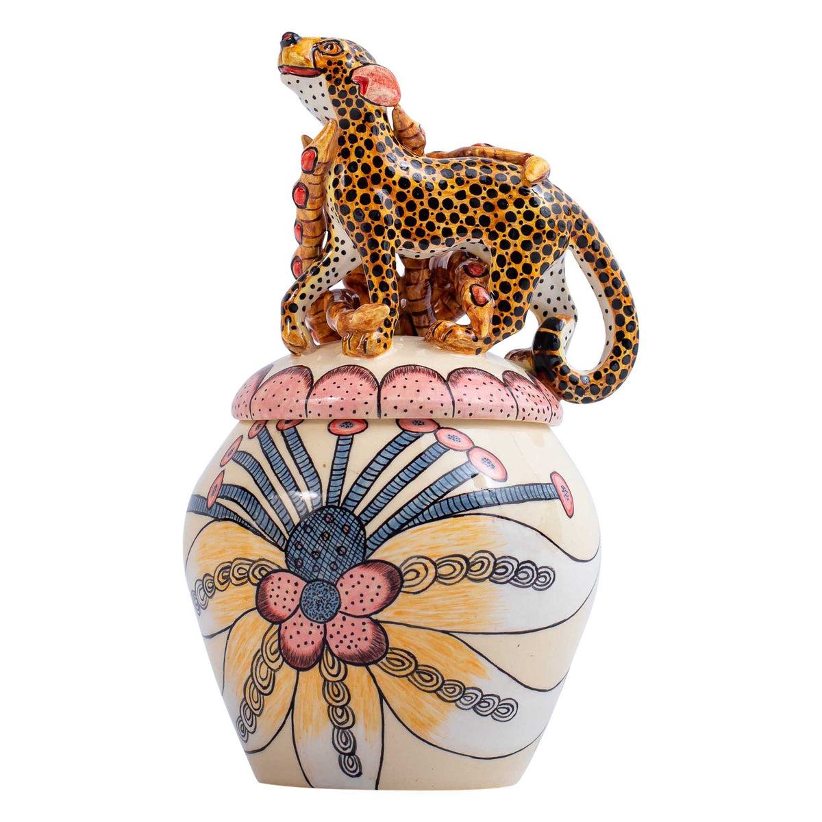 Cheetah jewelry box