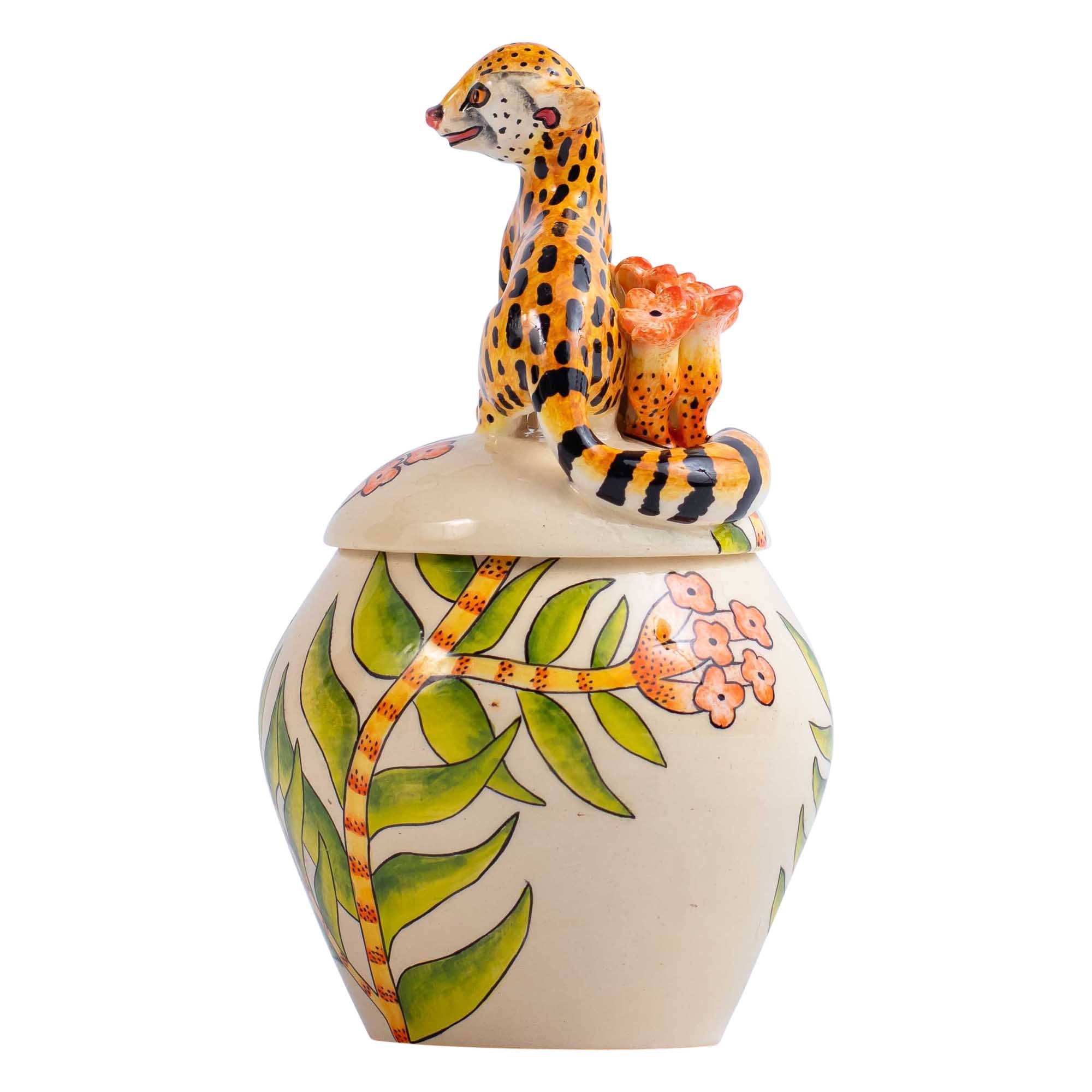 Cheetah jewelry box