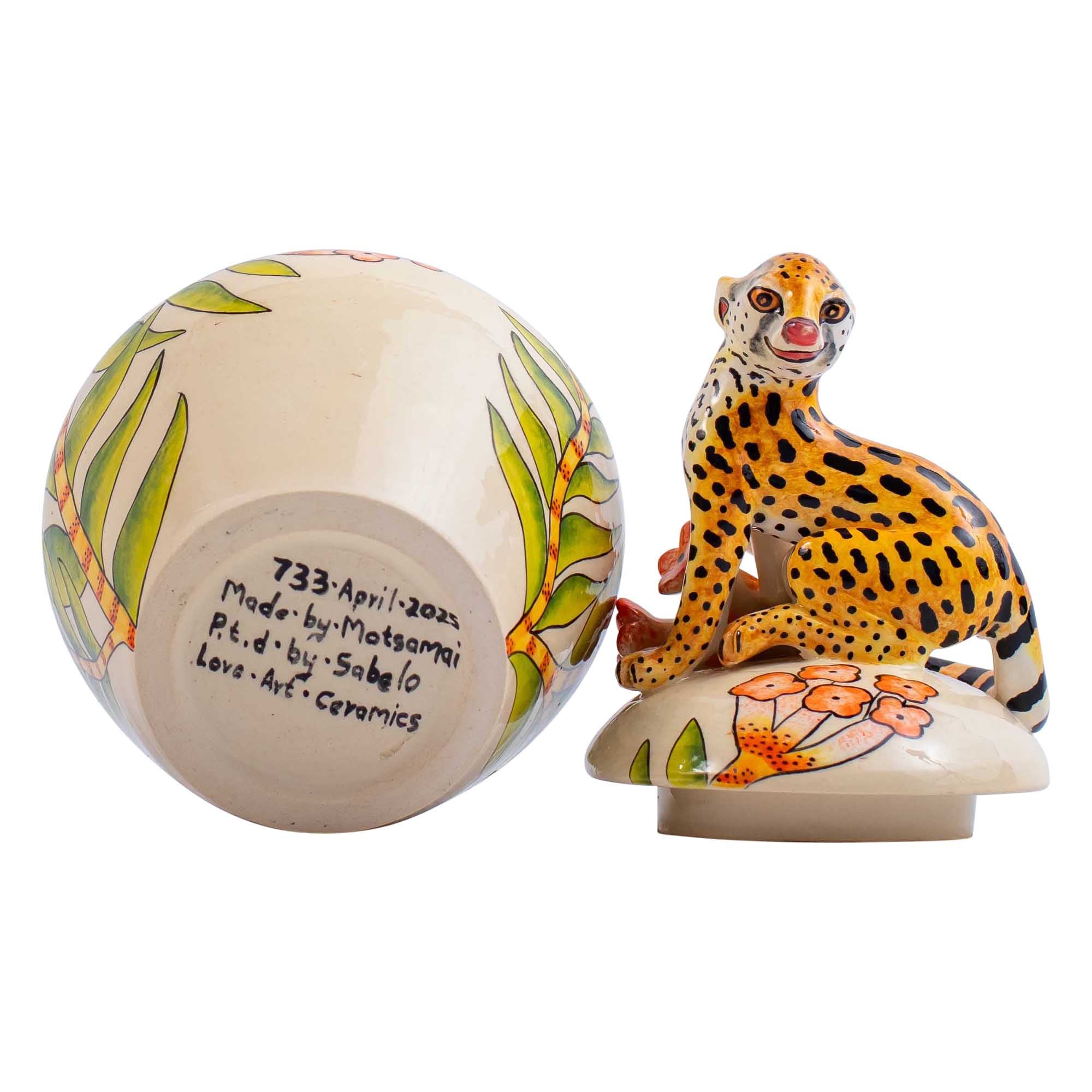 Cheetah jewelry box