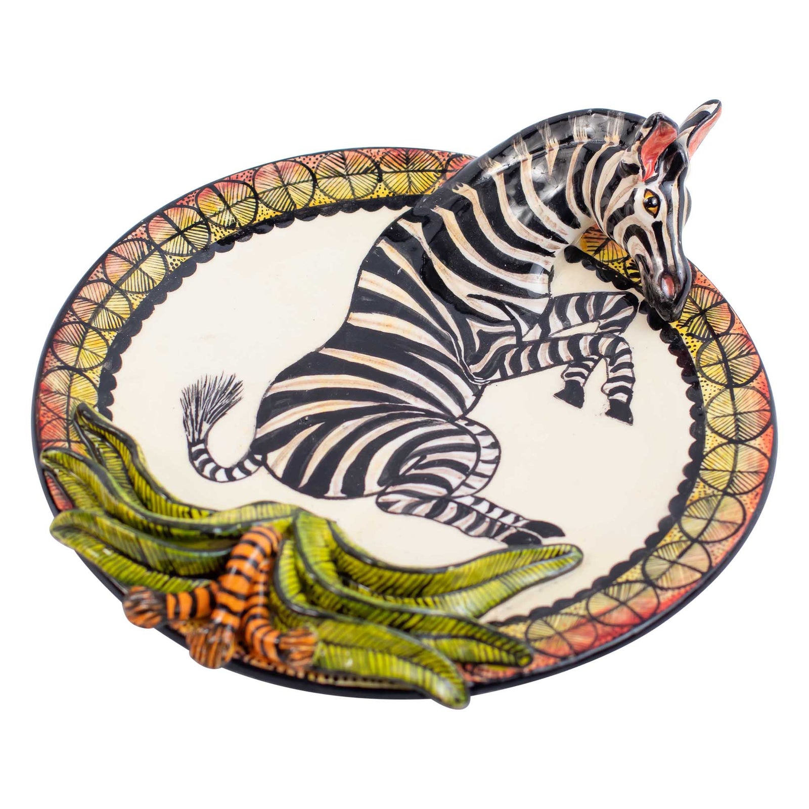 Zebra coin dish