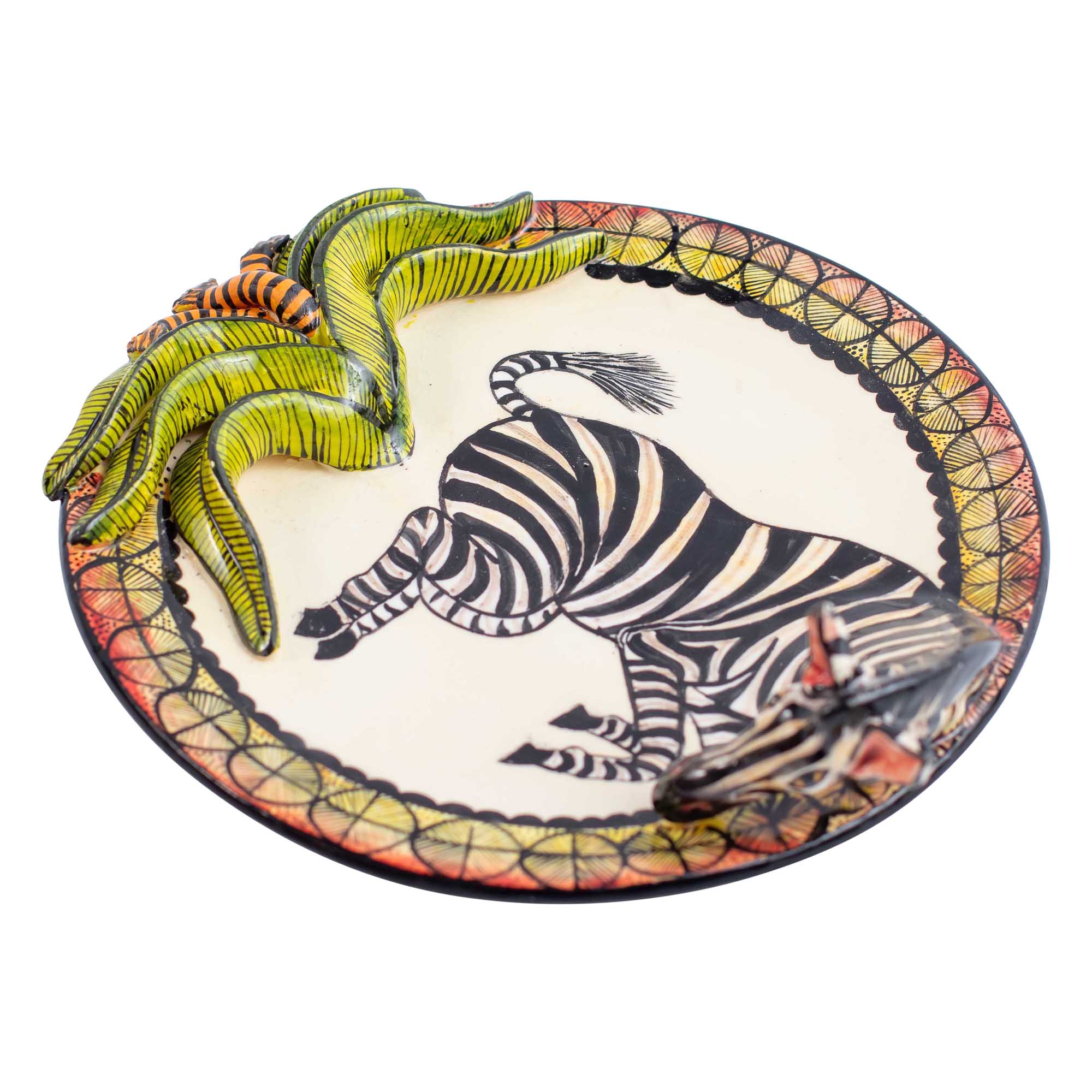 Zebra coin dish