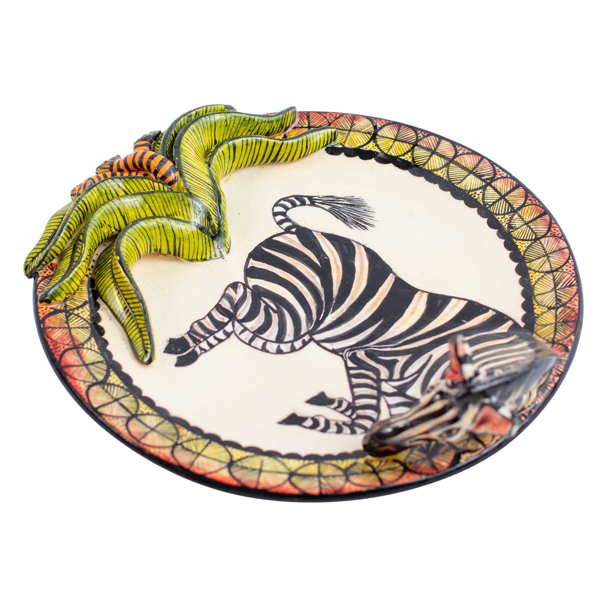 Zebra coin dish