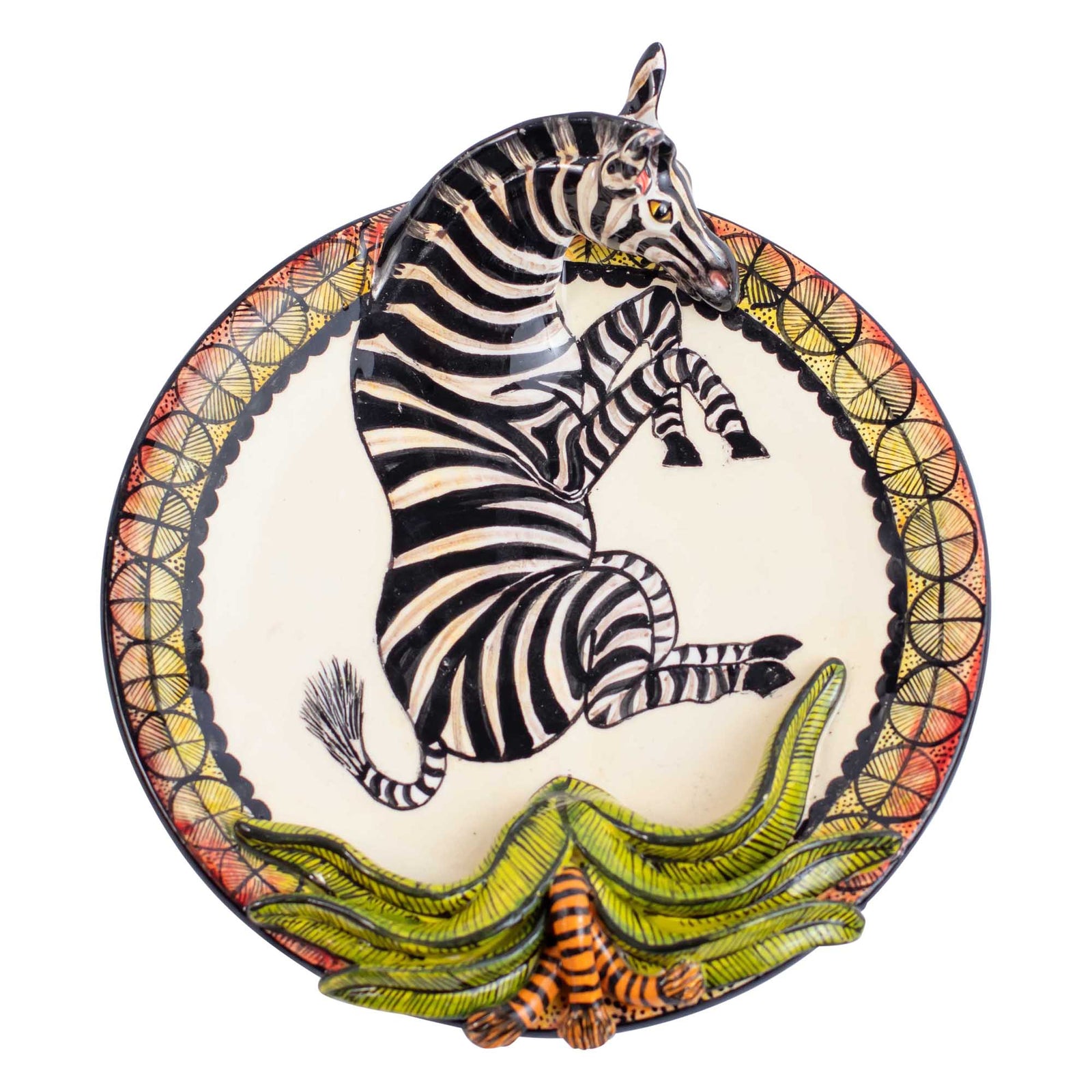 Zebra coin dish