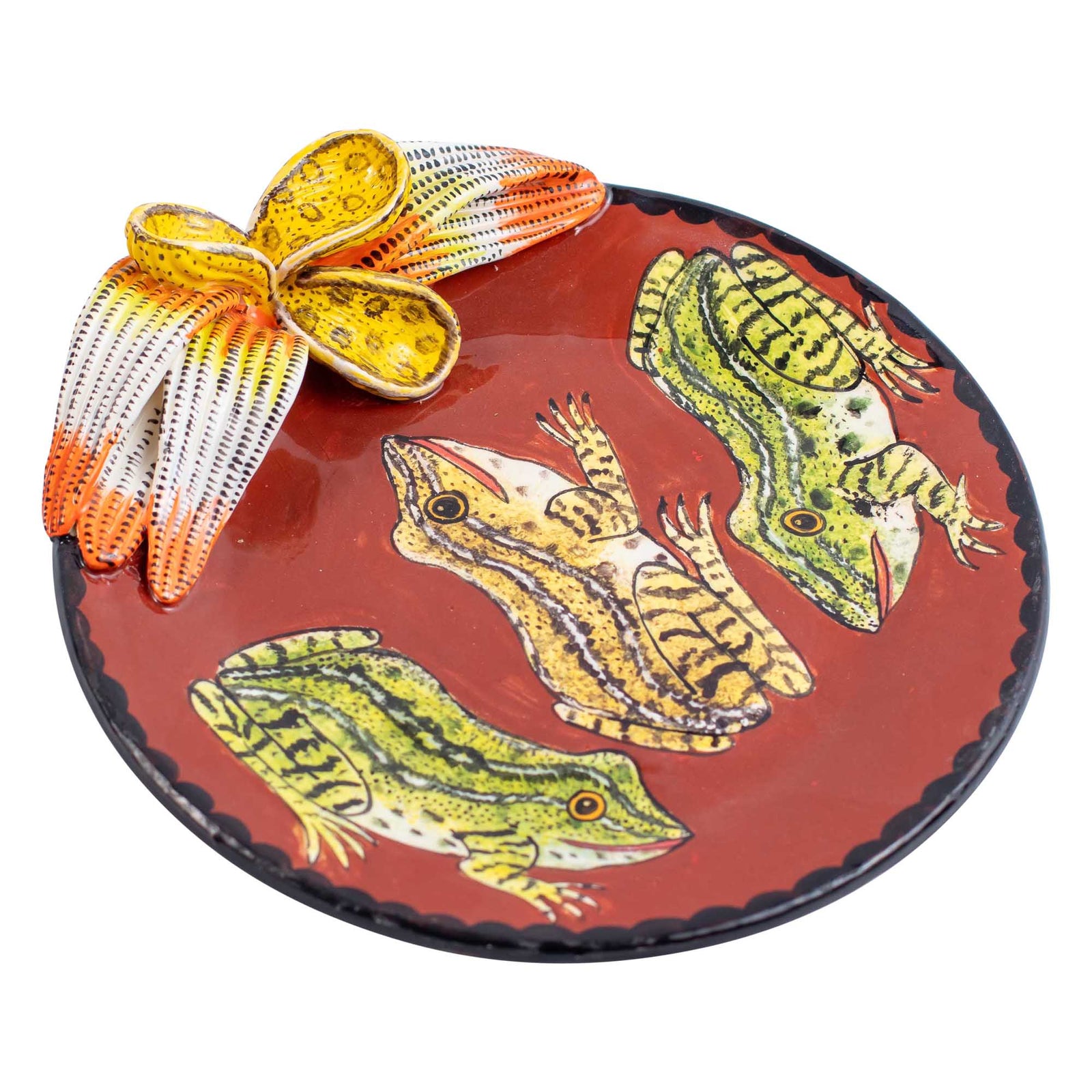 Frog coin dish