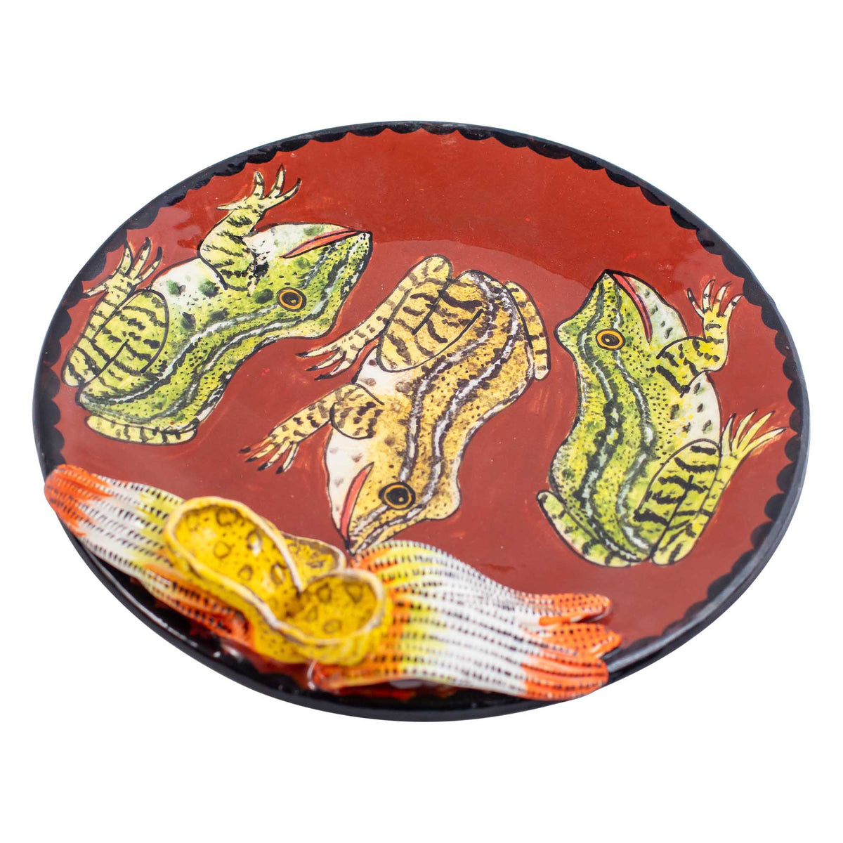 Frog coin dish