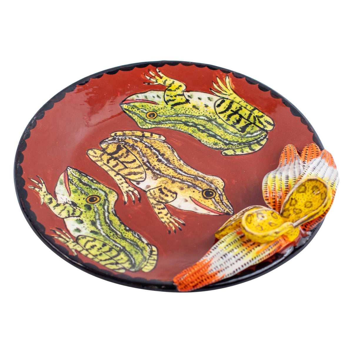 Frog coin dish