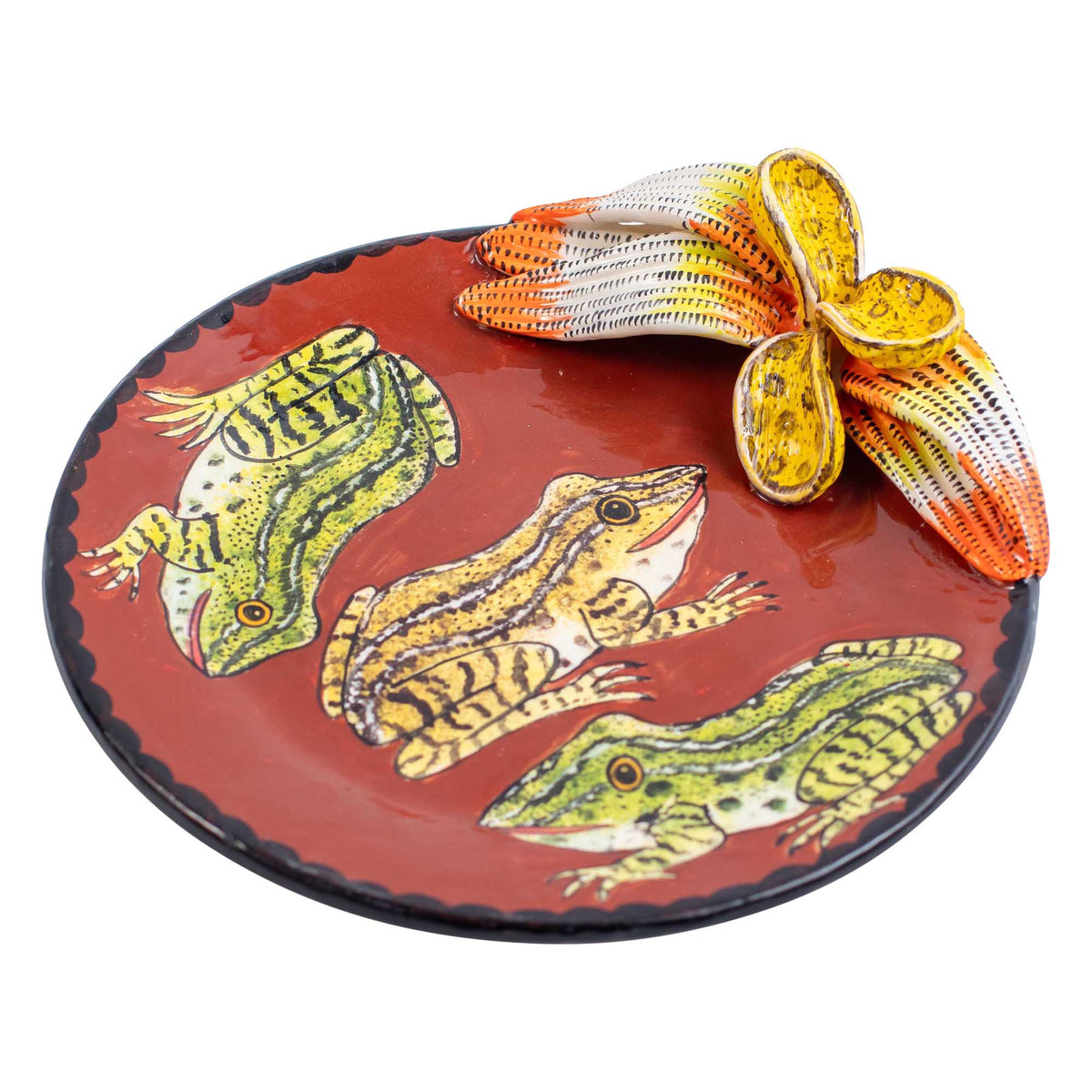 Frog coin dish