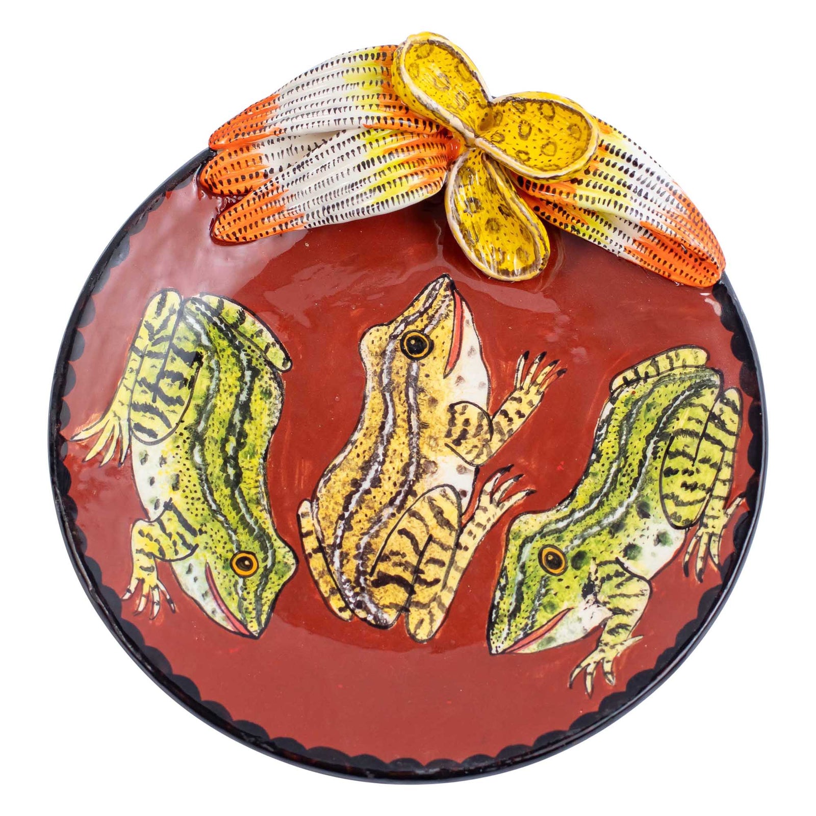 Frog coin dish