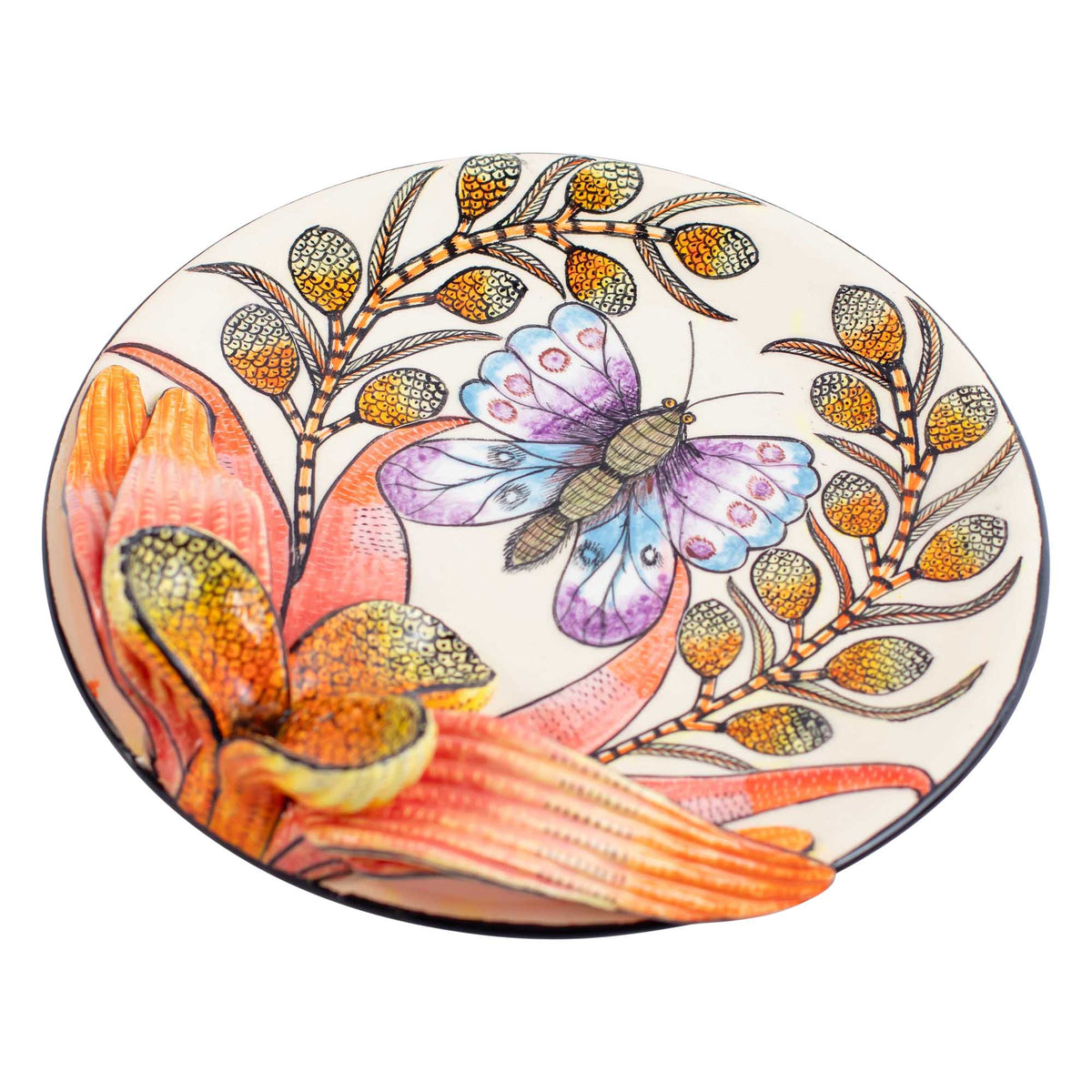 Butterfly coin dish