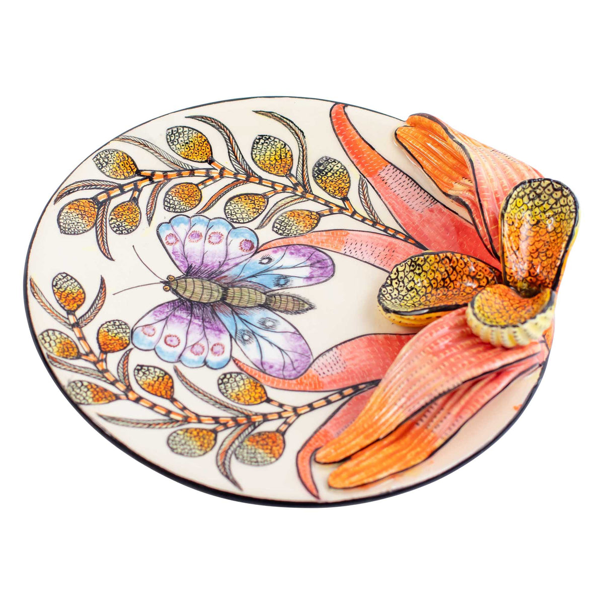 Butterfly coin dish