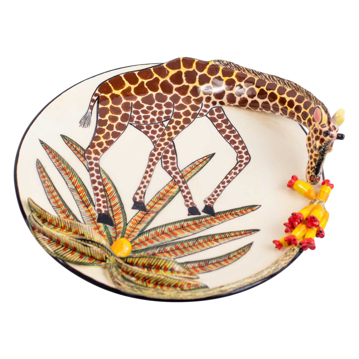 Giraffe coin dish