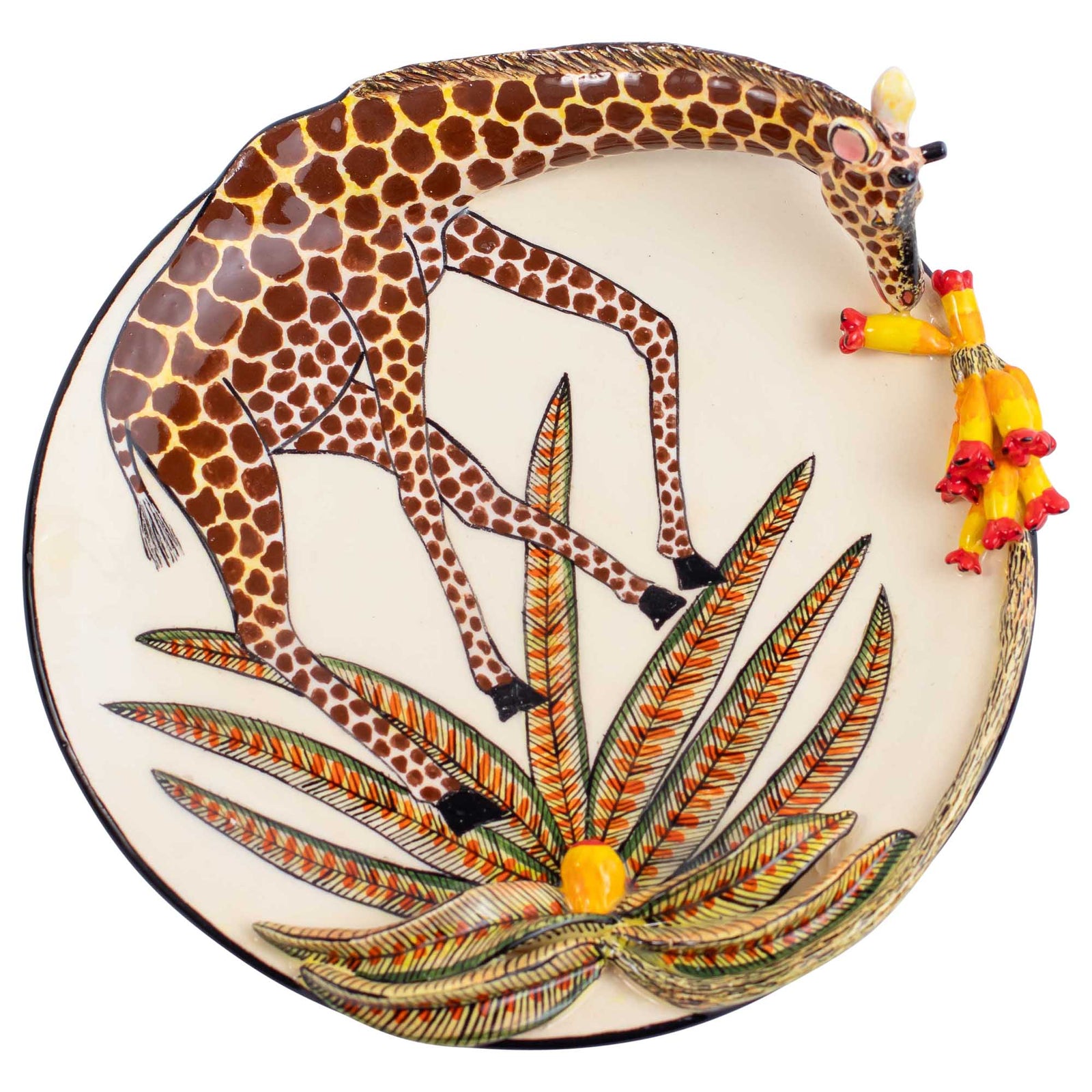 Giraffe coin dish