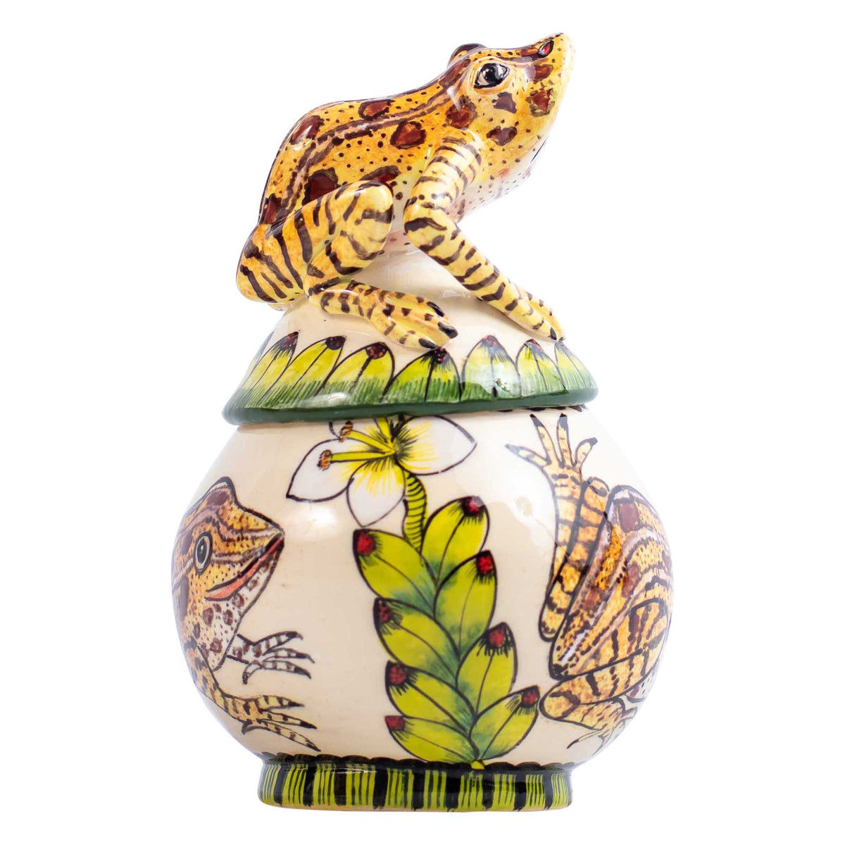 Frog jewelry box