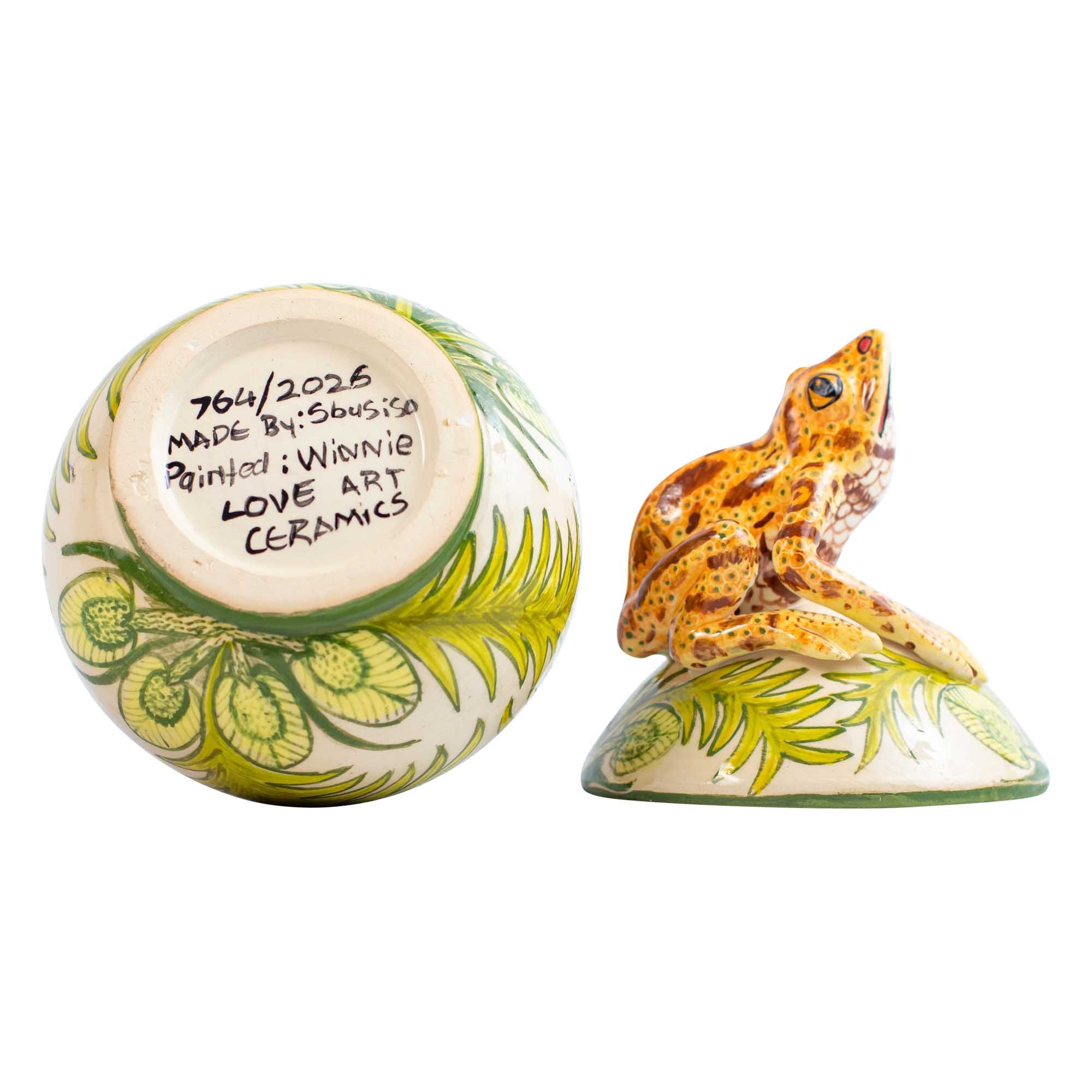 Frog jewelry box