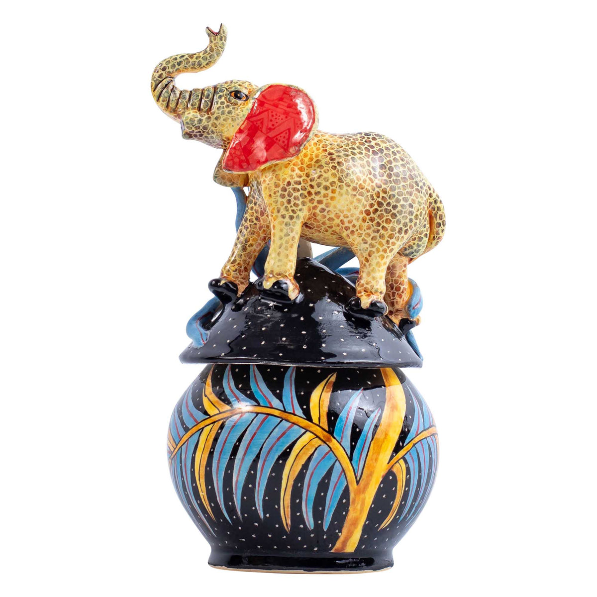 Elephant jewelry box