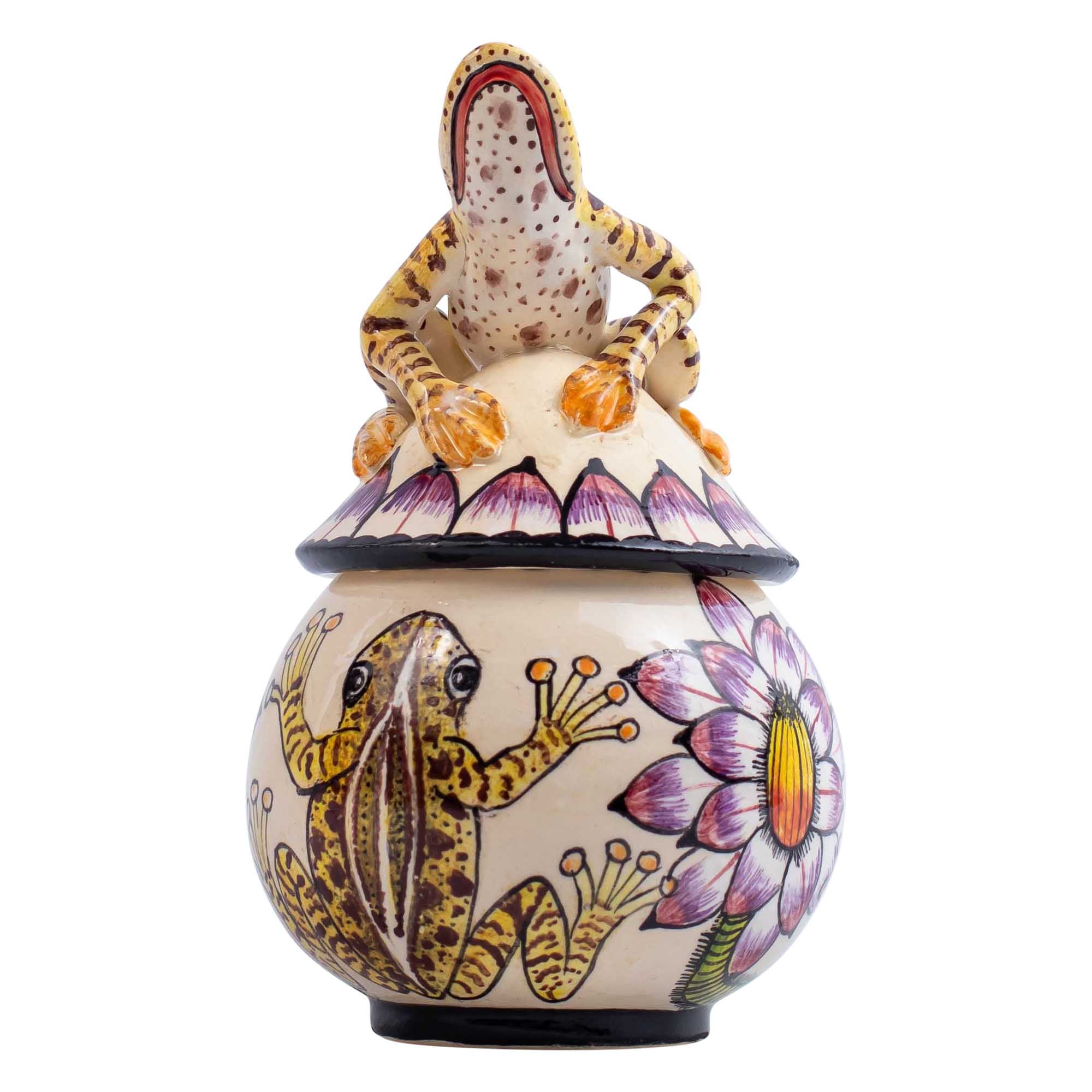 Frog jewelry box