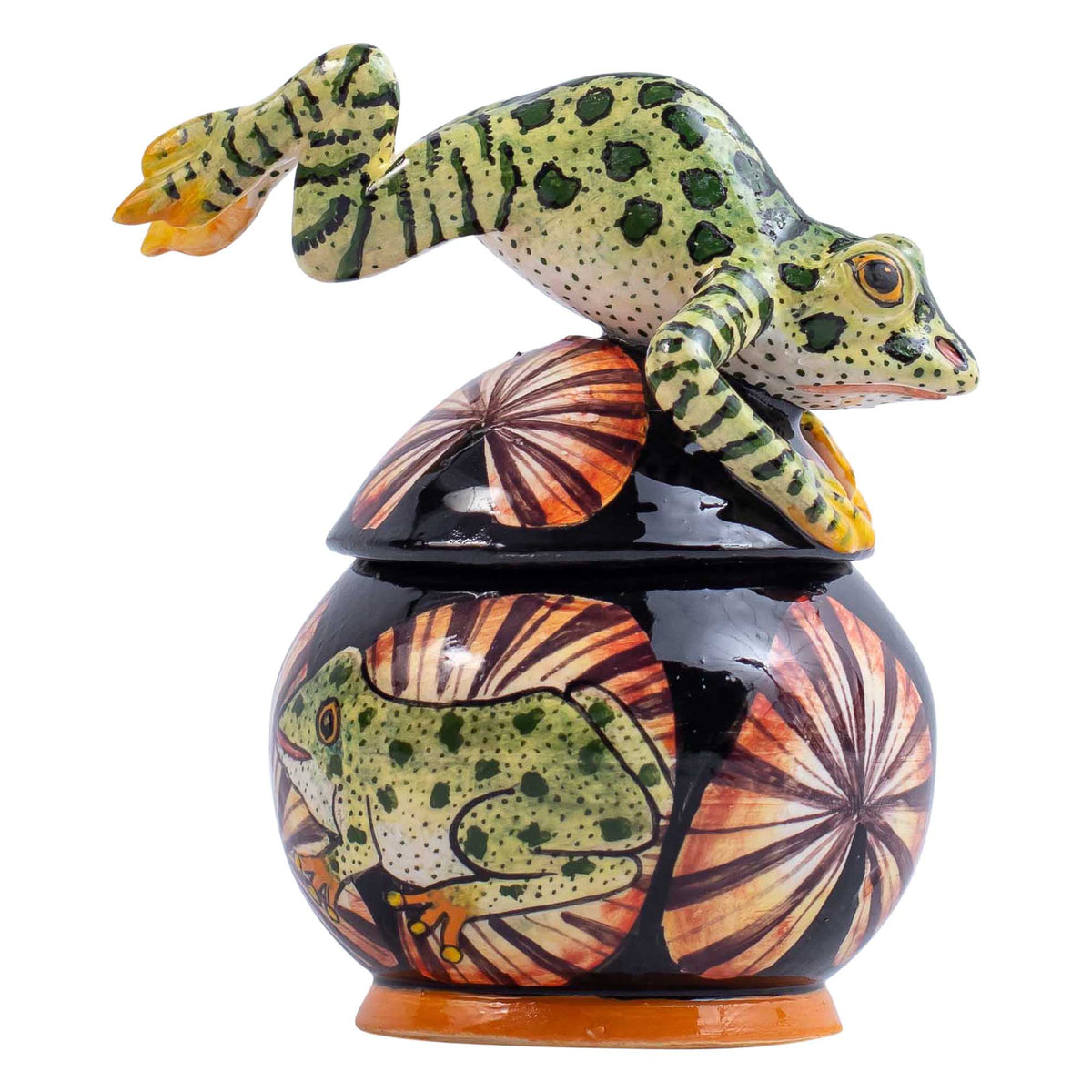 Frog jewelry box