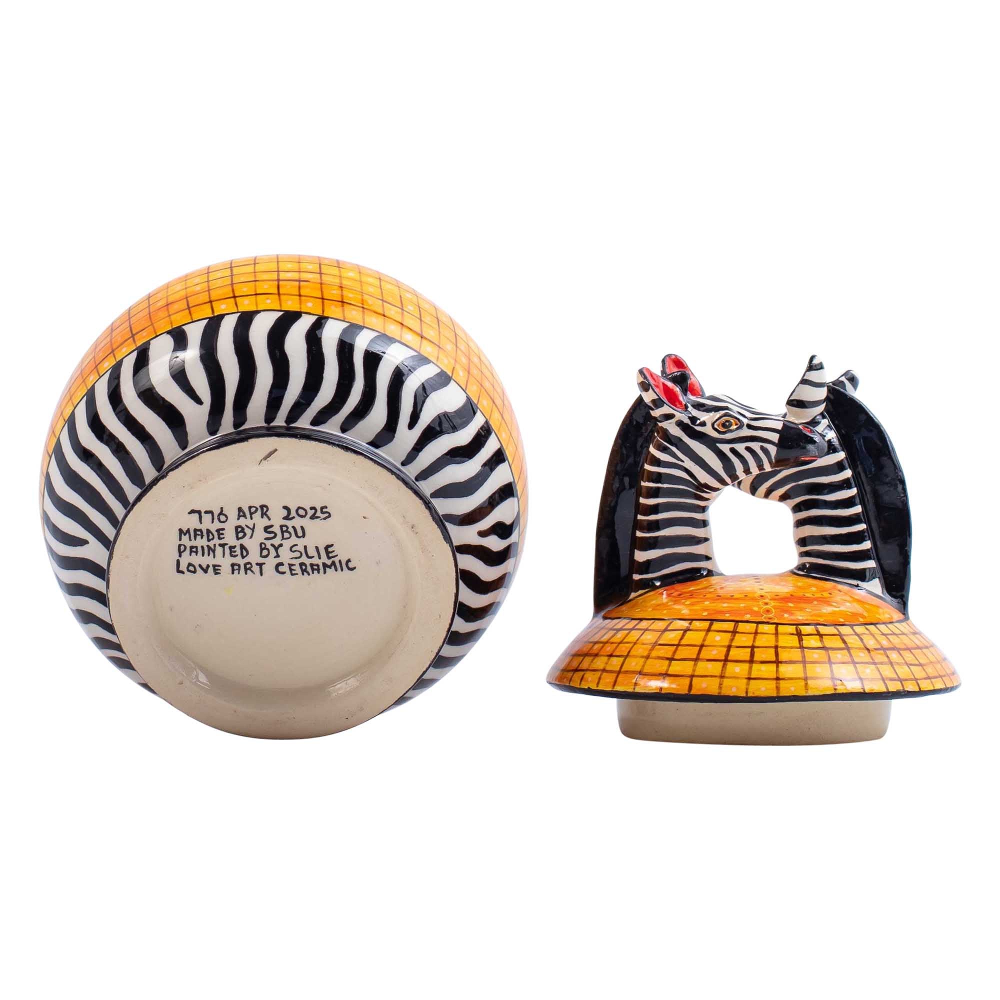 Zebra jewelry box