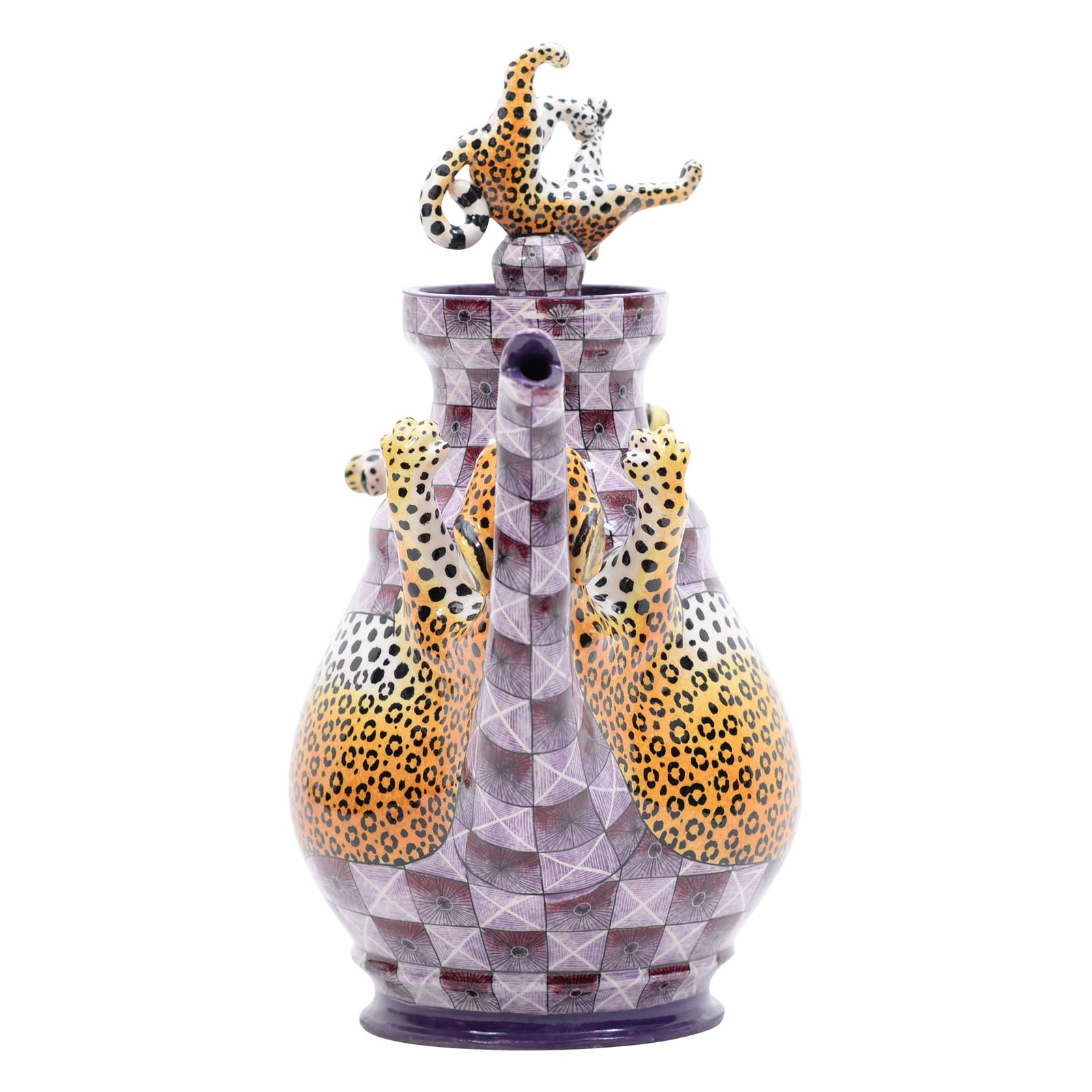 Leopard teapot