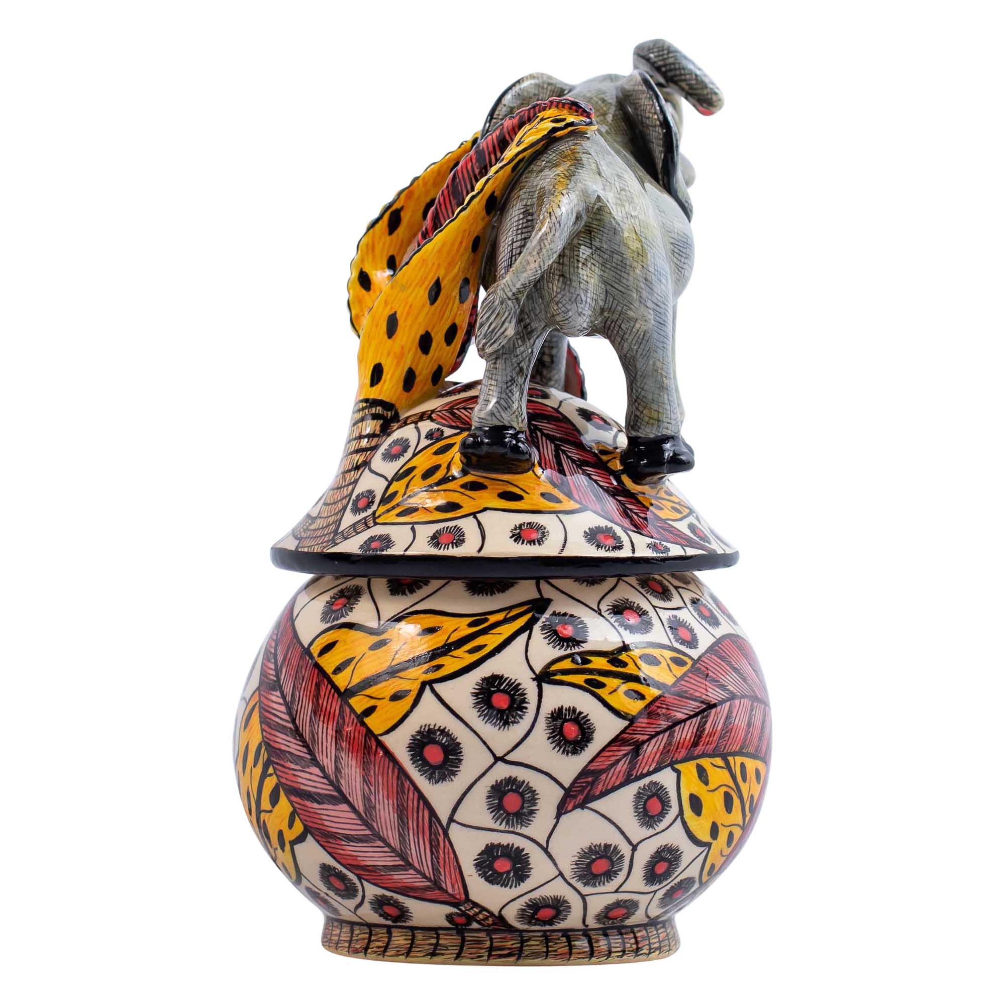 Elephant jewelry box