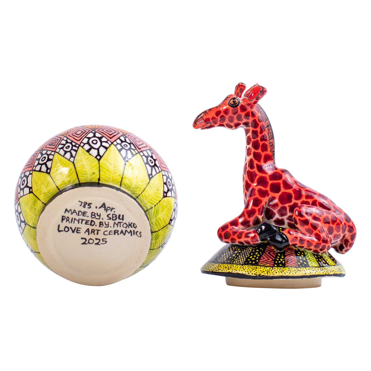 Giraffe jewelry box