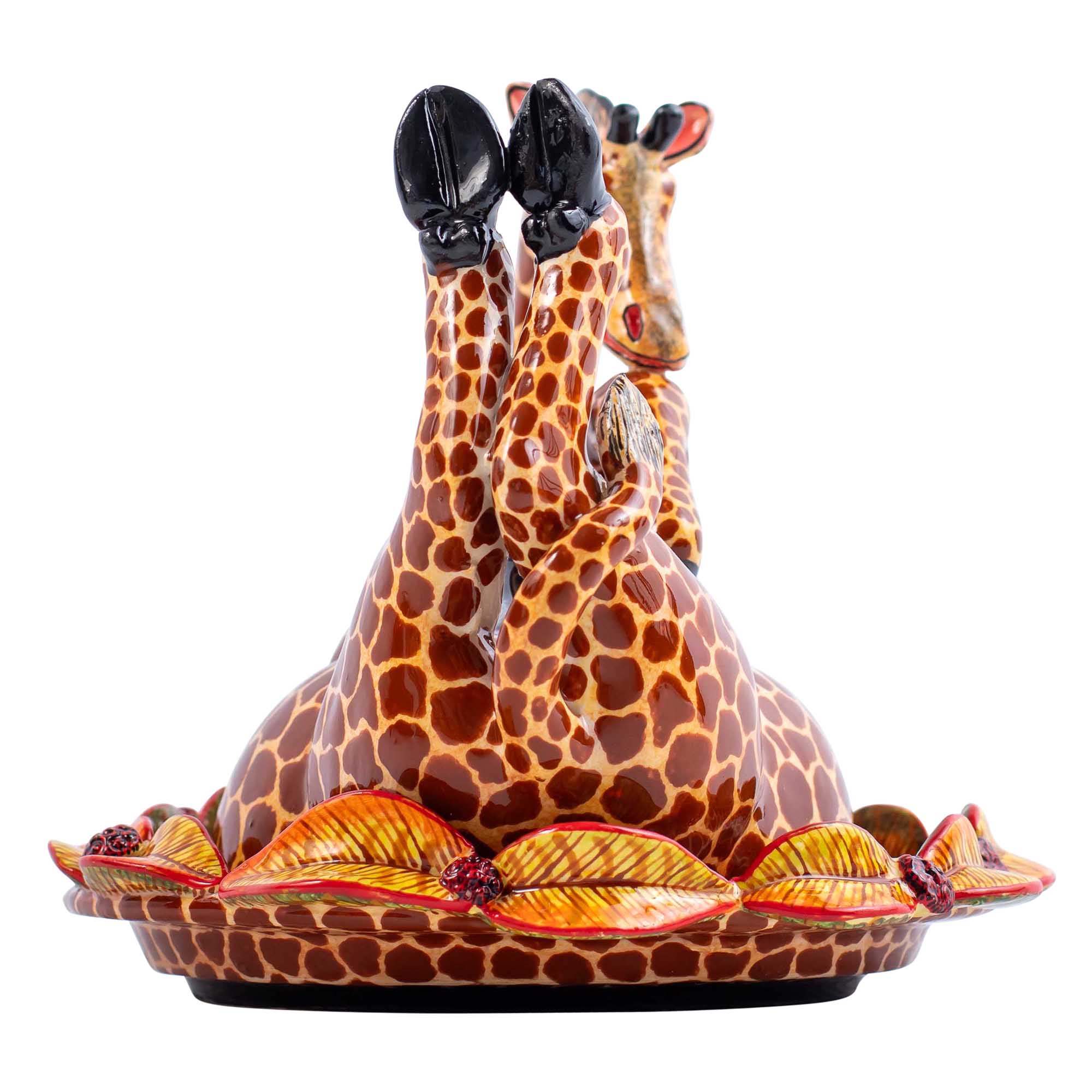 Giraffe butterdish