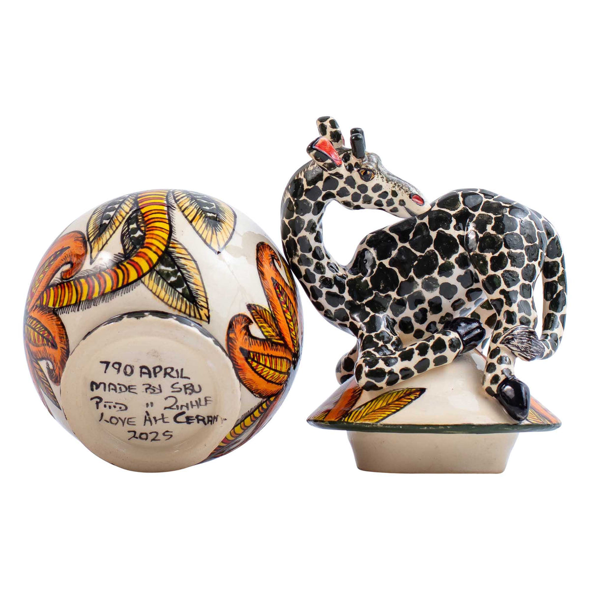 Giraffe jewelry box