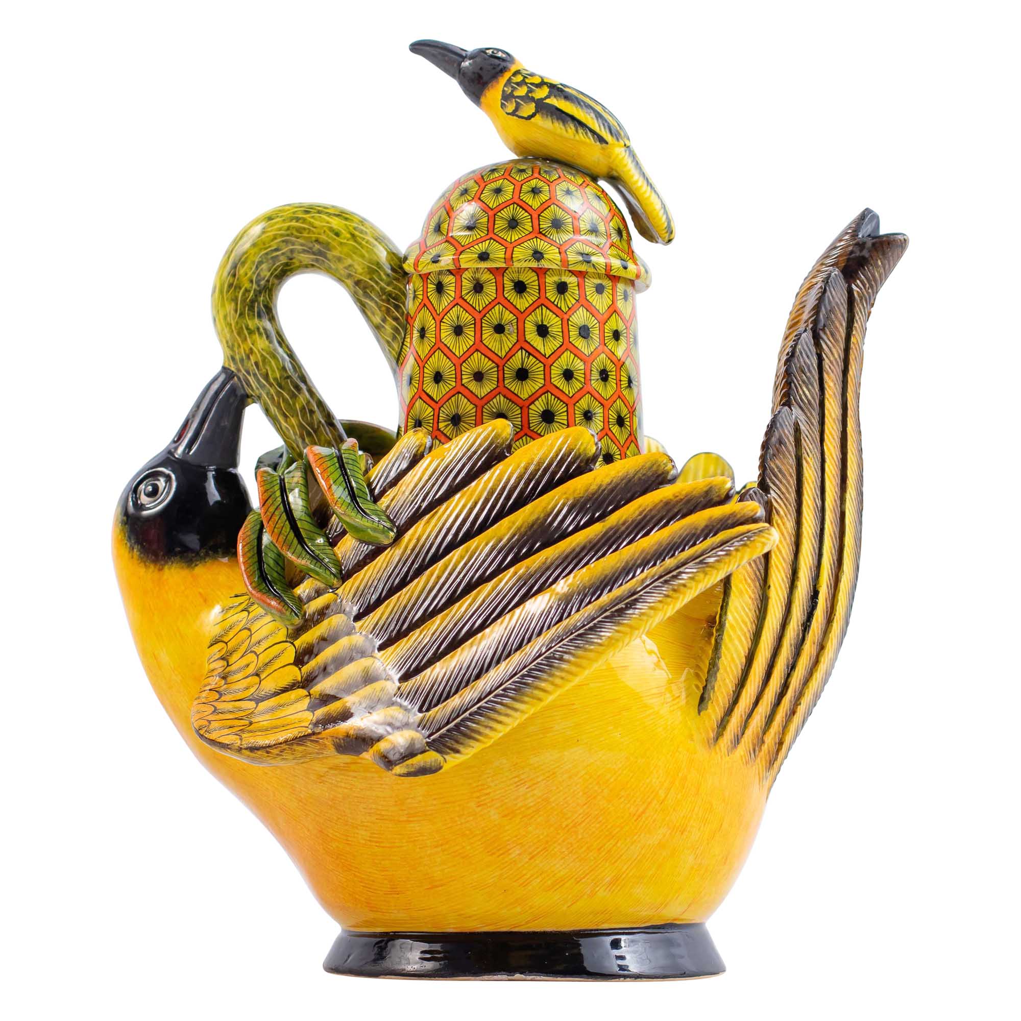 Weaverbird teapot