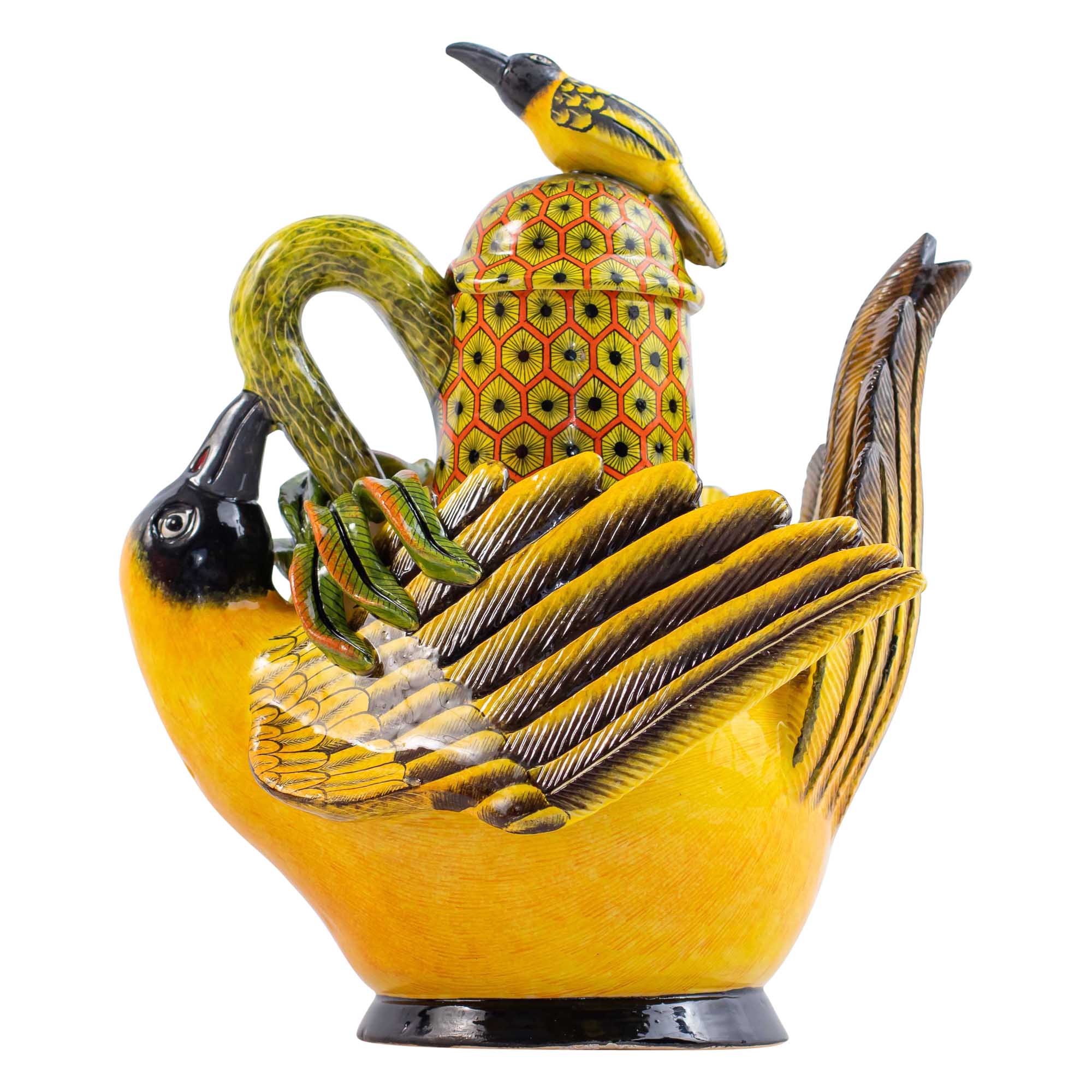 Weaverbird teapot