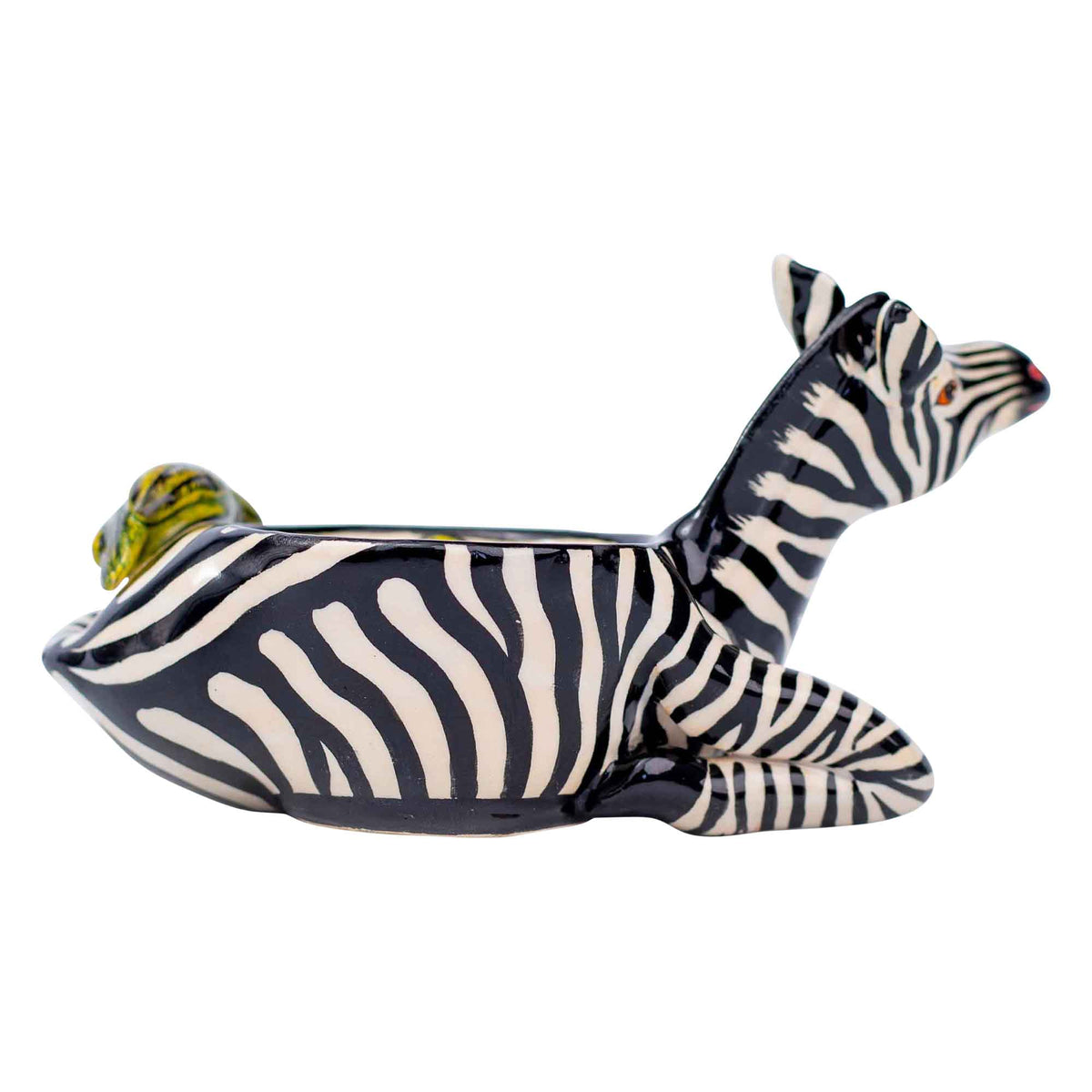 Zebra peanut bowl